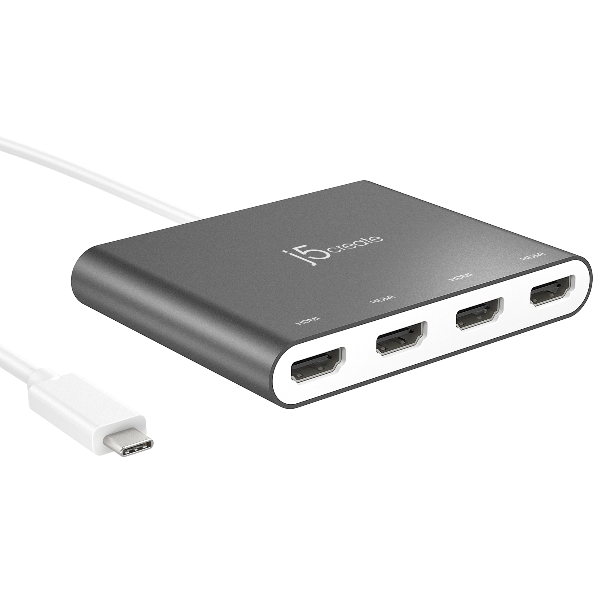 4712795083934 J5 Create USB-C to 4 Port HDMI Multi-Monitor Adapter Computer & IT,Tilbehør computer & IT,Diverse 28900000080 JCA366-N