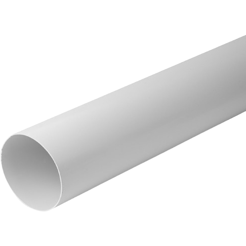 Thermex 852.50.1105.9 - Plastrør ø125  1 mtr