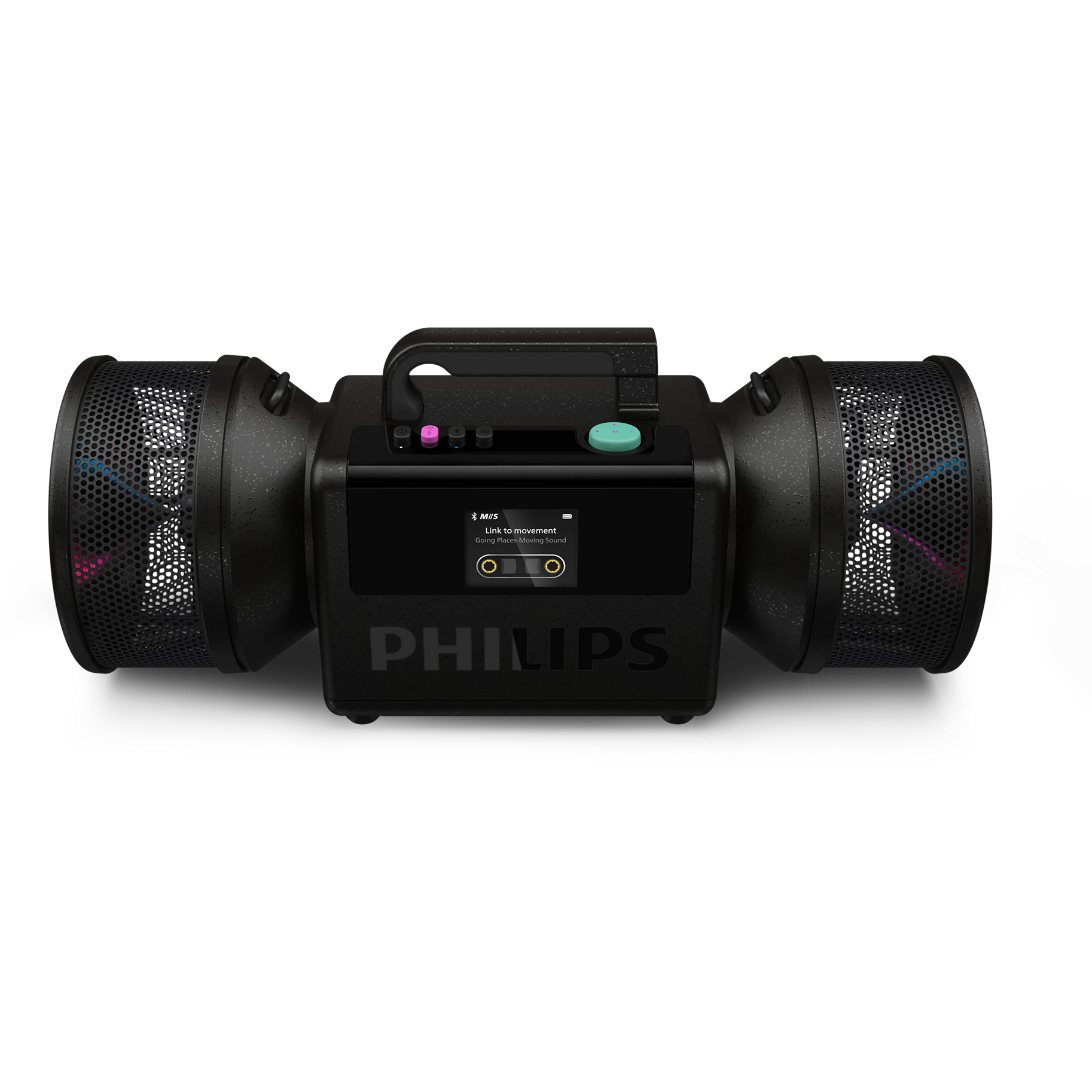 4895229179745 Philips TAMS80B/00 The Tube Boombox, sort TV & HIFI,Trådløs lyd,Bluetooth højttalere 27100001140 TAMS80B/00