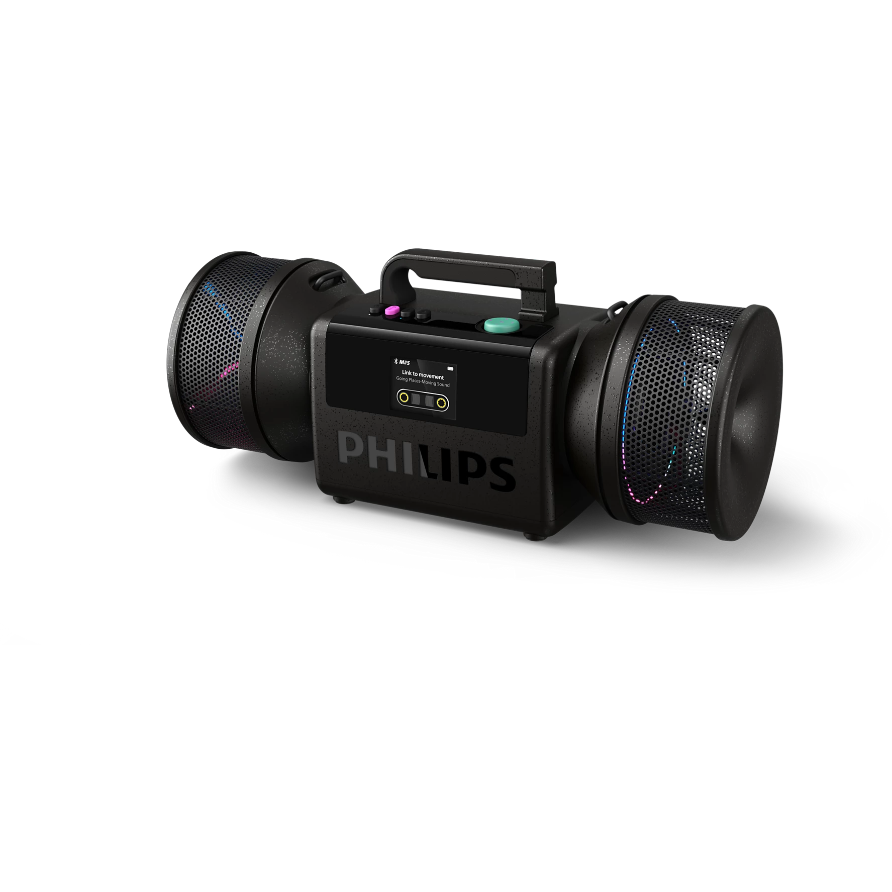 4895229179745 Philips TAMS80B/00 The Tube Boombox, sort TV & HIFI,Trådløs lyd,Bluetooth højttalere 27100001140 TAMS80B/00