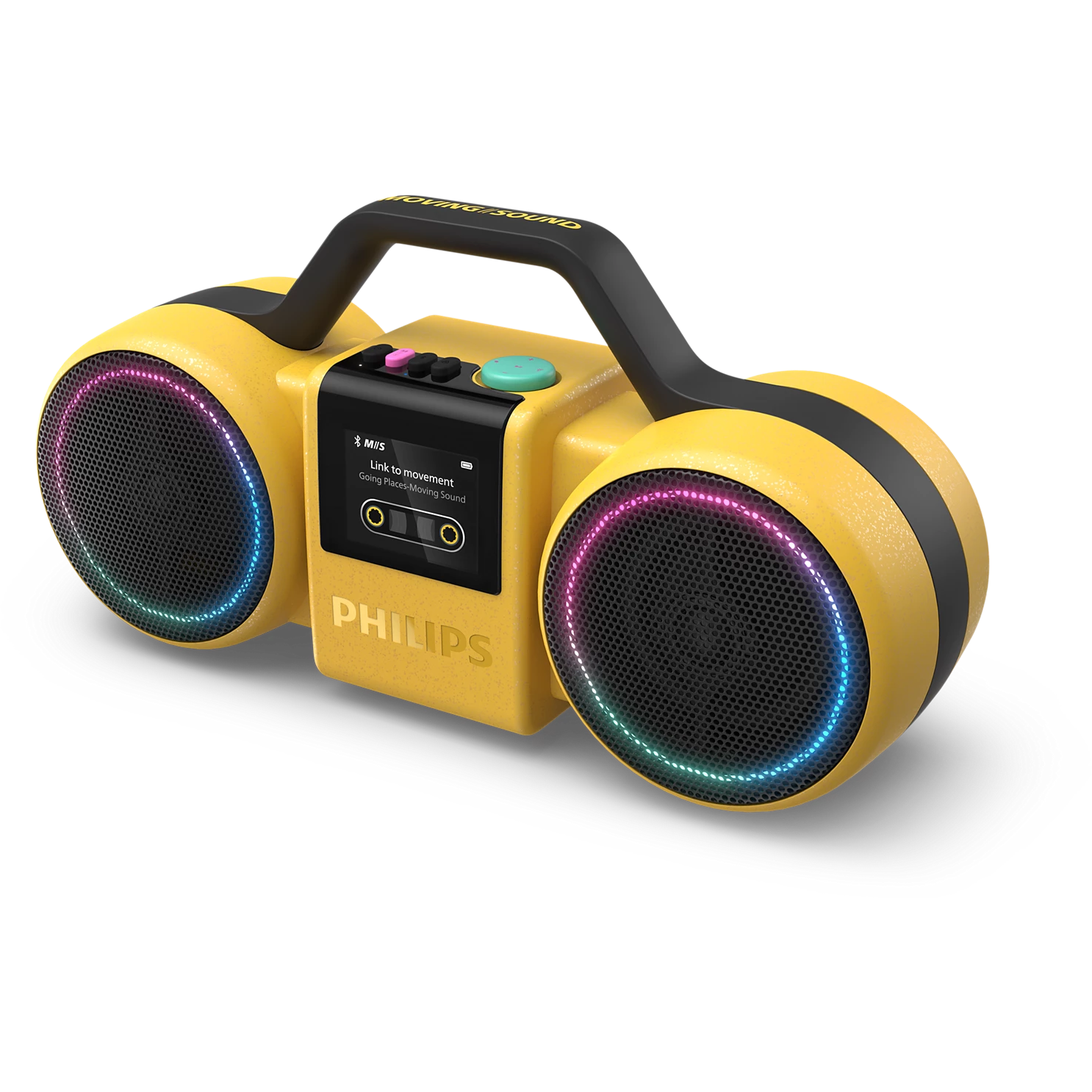 4895229179752 Philips TAMS60Y/00 The Roller trådløs højttaler, gul TV & HIFI,Trådløs lyd,Bluetooth højttalere 27100001150 TAMS60Y/00