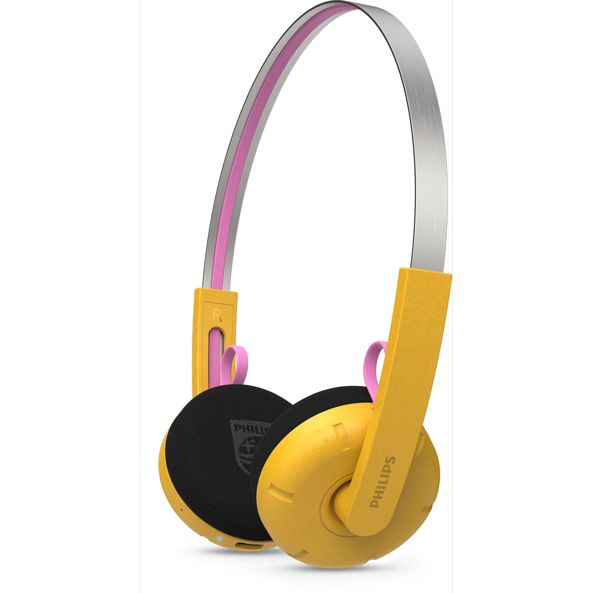 4895229179783 Philips TAMS1YL/00 Ringo Duo on-ear hovedtelefoner, gul TV & HIFI,Hovedtelefoner,On-ear / over-ear hovedtelefoner 27100001170 TAMS1YL/00