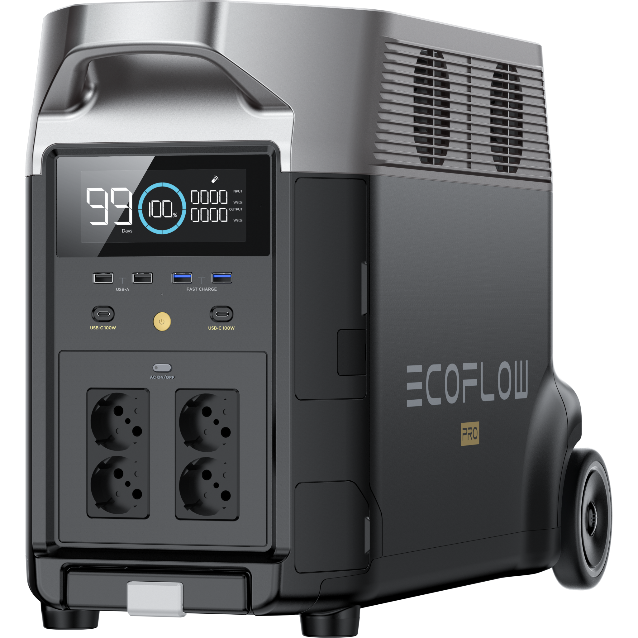 4897082665335 Ecoflow Delta Pro (3600Wh) - Power Station Hus & Have,Smart Home,Diverse 15800001100 DELTAPro-EU