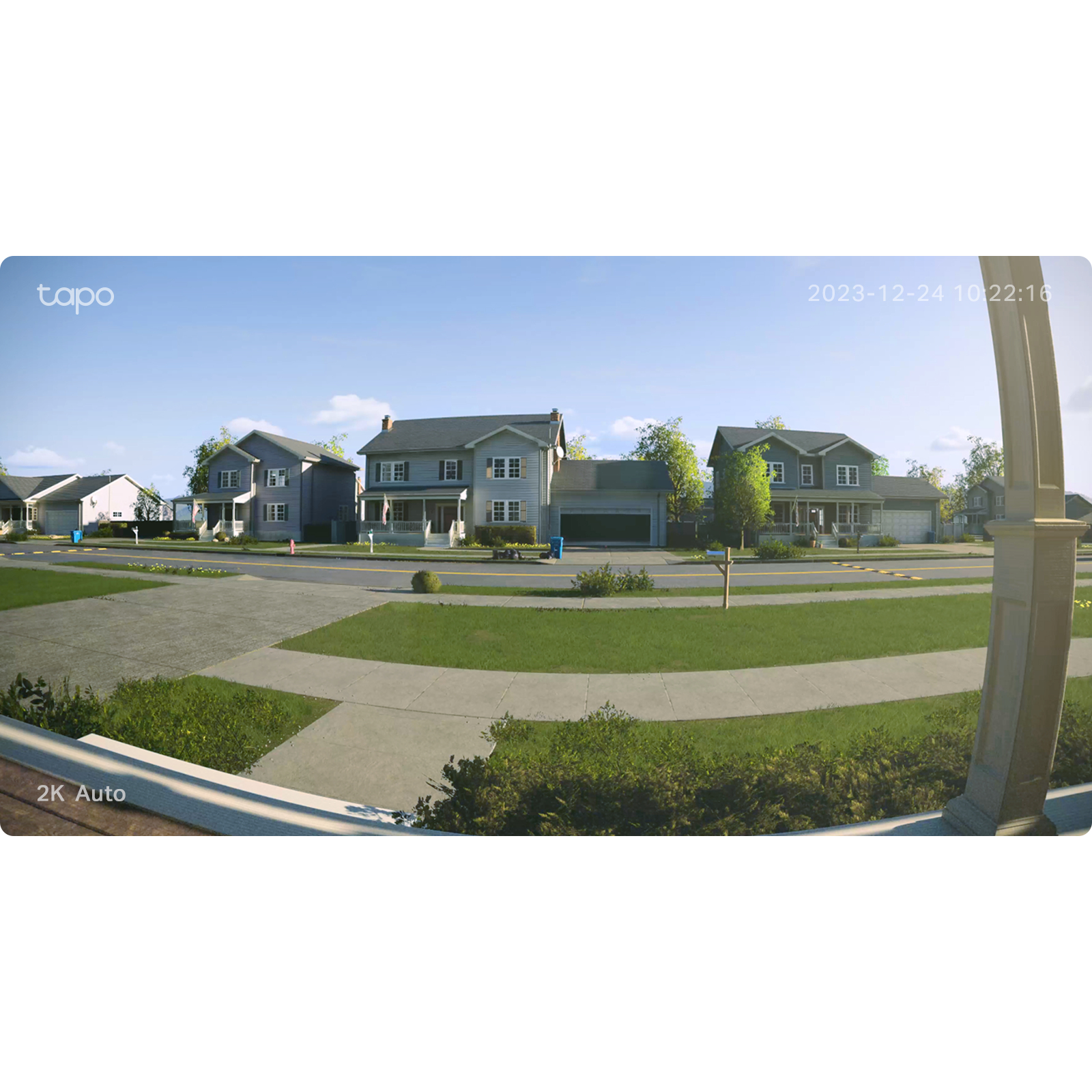 4897098688069 TP-Link Tapo D210 ringeklokke med video, hvid Hus & Have,Smart Home,Dørklokker 2190016138 D210