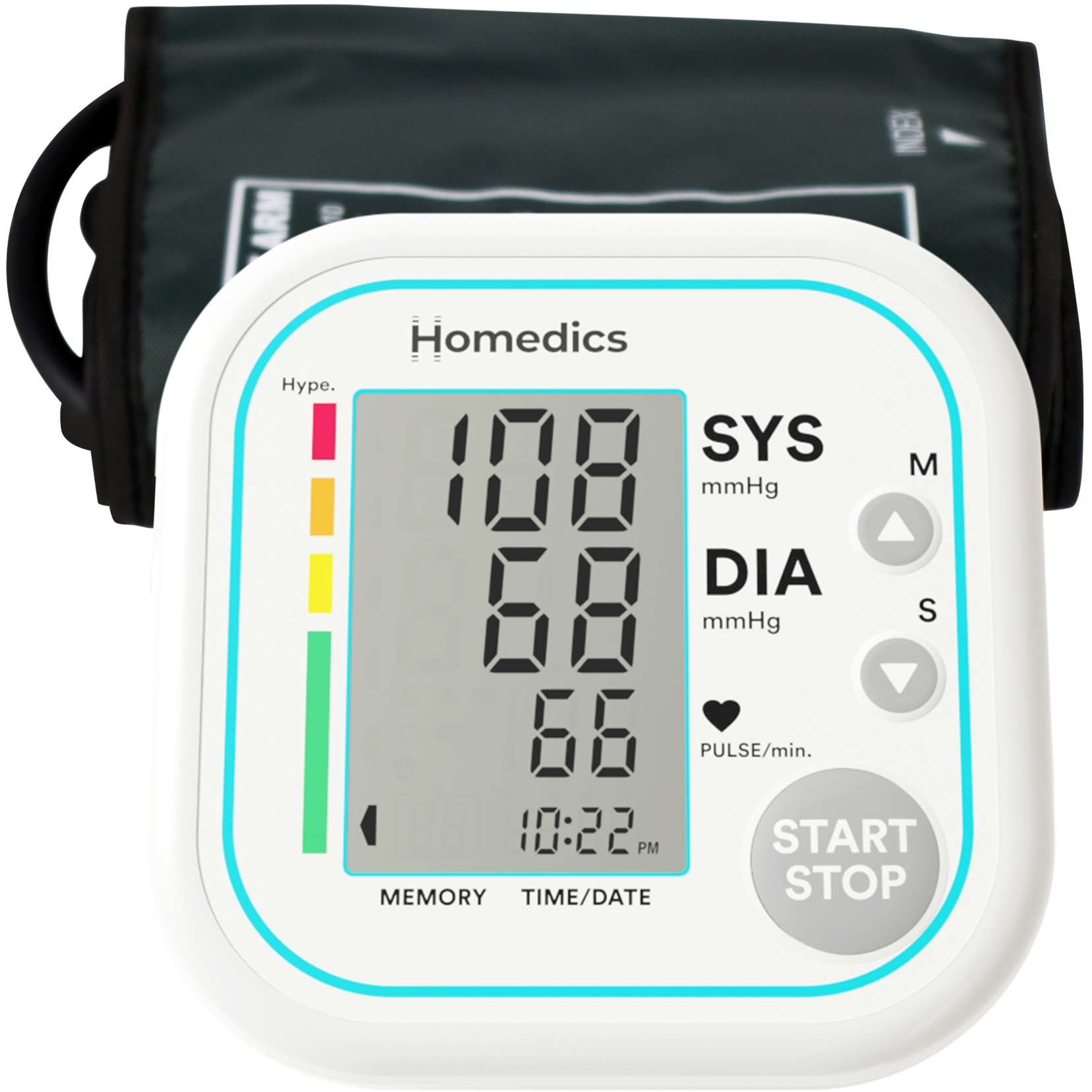 5010777162172 Homedics BPA-5020-EI1 - blodtryksmåler Personlig pleje,Sundhed,Blodtryksmålere 19200002360 BPA-5020-EU1