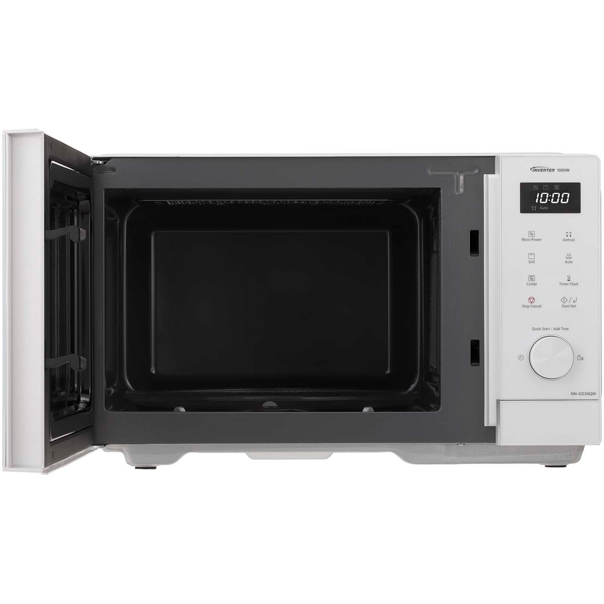 5025232969722 Panasonic NN-GD34QWEPG mikroovn hvid Hvidevarer,Ovne,Mikroovne 39500000320 NN-GD34QWEPG