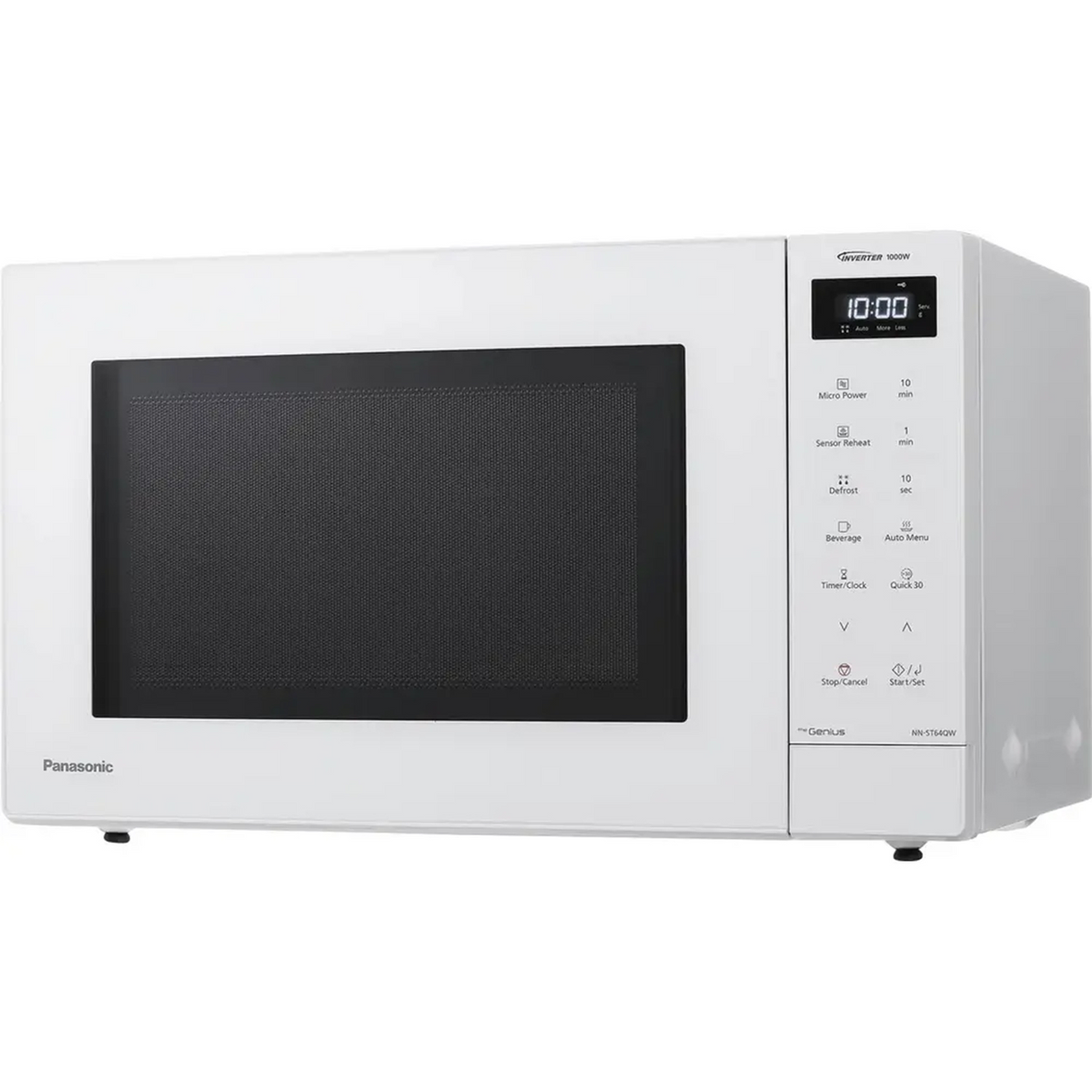 5025232982486 Panasonic NN-ST64QWEPG mikroovn hvid Hvidevarer,Ovne,Mikroovne 39500000330 NN-ST64QWEPG