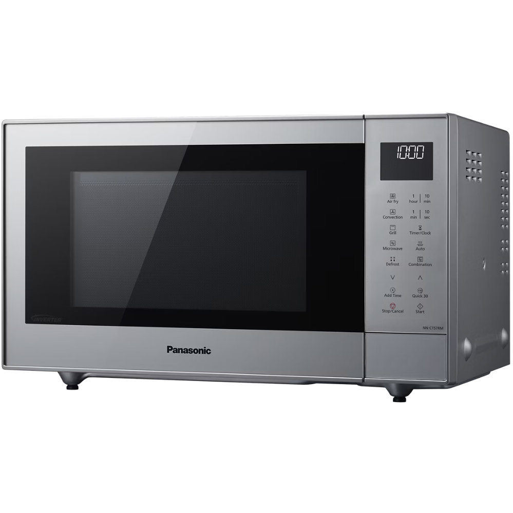 5025232988815 Panasonic NN-CT57RMEPG mikroovn med grill og airfryer sølv Hvidevarer,Ovne,Kombiovne 39500000340 NN-CT57RMEPG