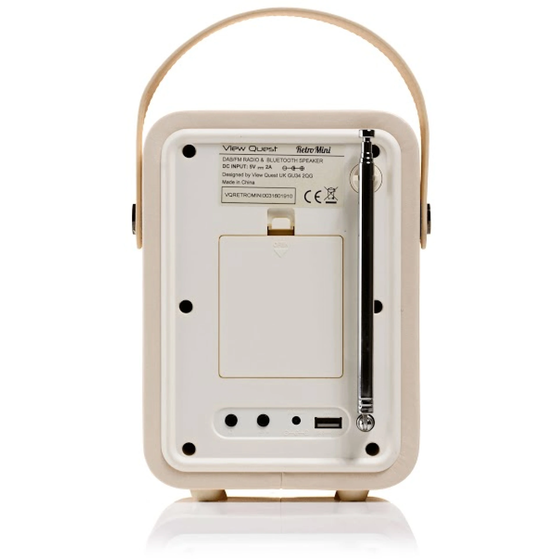 5060169713307 VQ Retro Mini radio, creme TV & HIFI,Lyd,DAB radioer 27900000480 VQ-MINI-CR