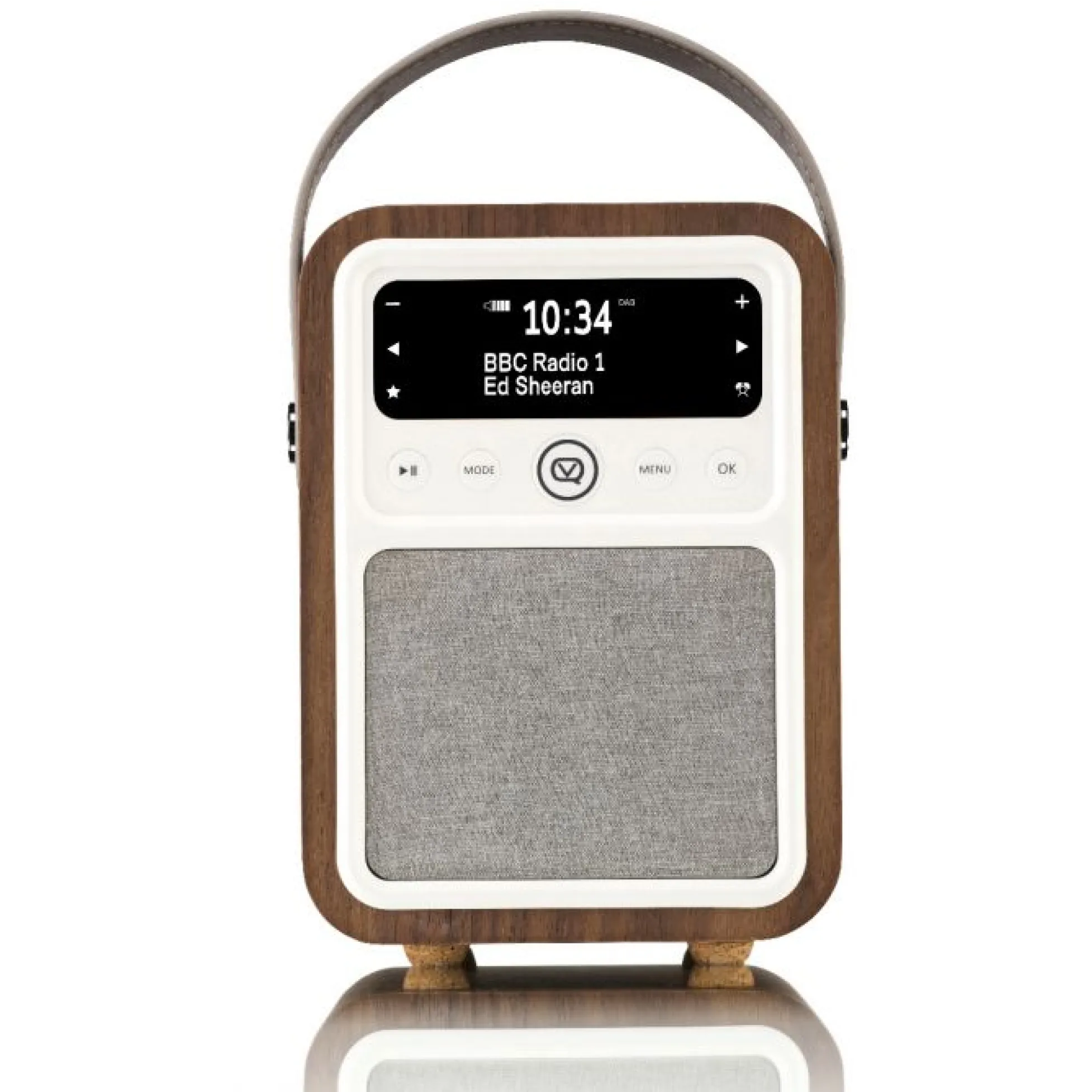 5060169718548 VQ Monty radio, valnød TV & HIFI,Lyd,DAB radioer 27900000470 VQ-MONTY-WAL