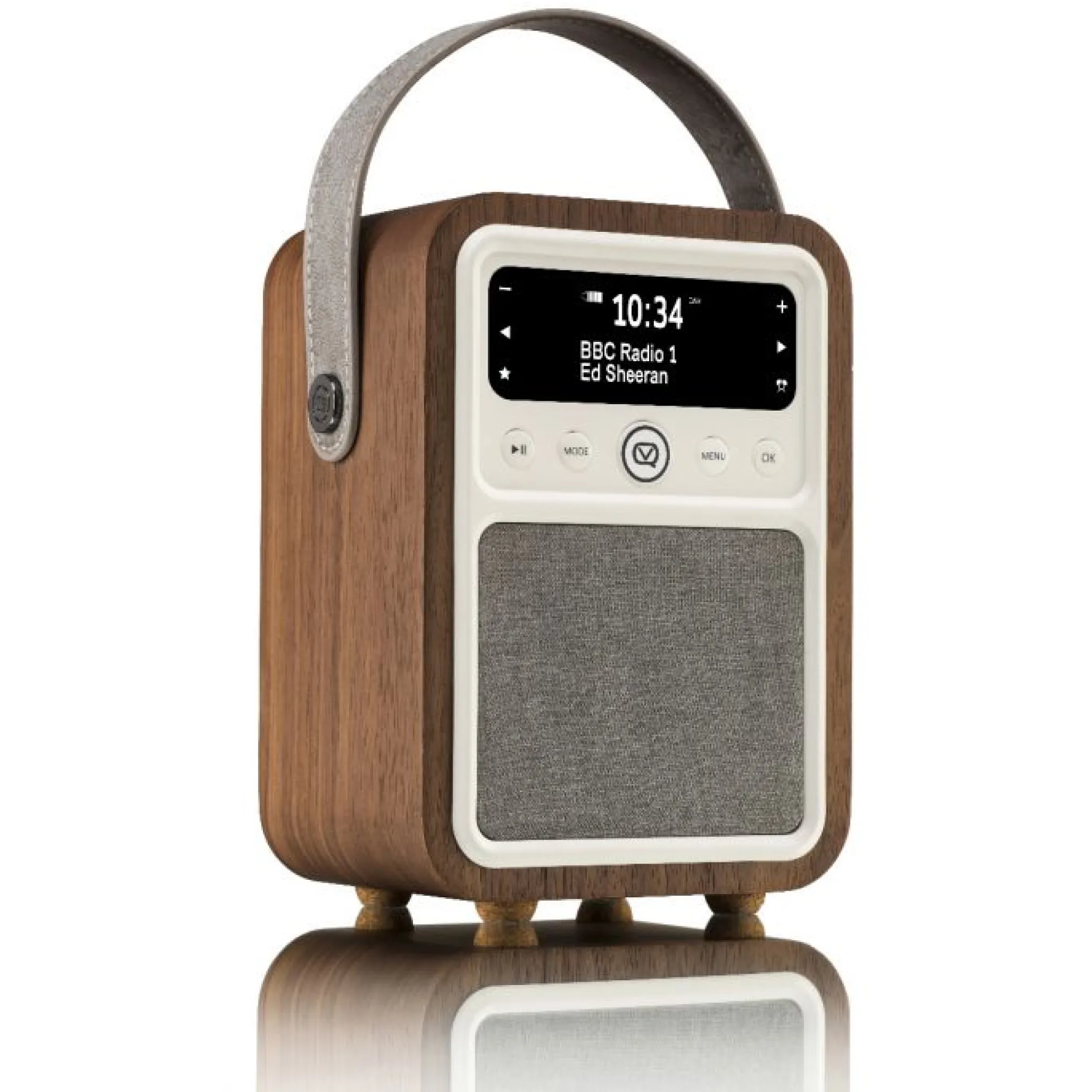 5060169718548 VQ Monty radio, valnød TV & HIFI,Lyd,DAB radioer 27900000470 VQ-MONTY-WAL