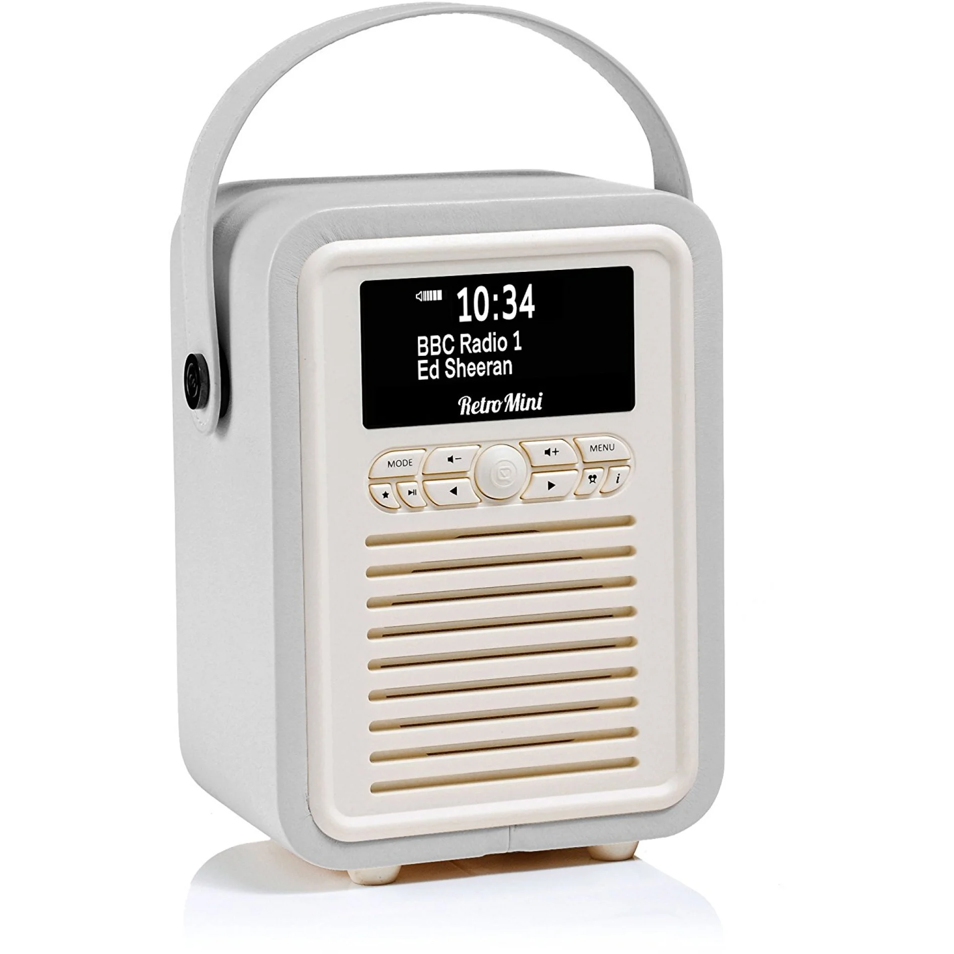 5060470531805 VQ Retro Mini radio, lysegrå TV & HIFI,Lyd,DAB radioer 27900000500 VQ-MINI-LG