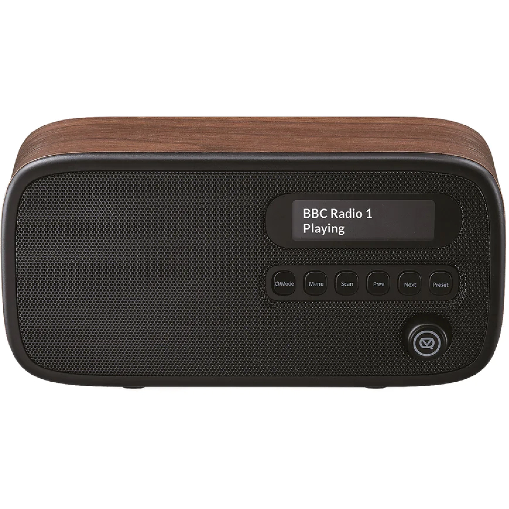 5060706032182 VQ Dexter radio, valnød TV & HIFI,Lyd,DAB radioer 27900000450 VQ-DEXTER-WAL