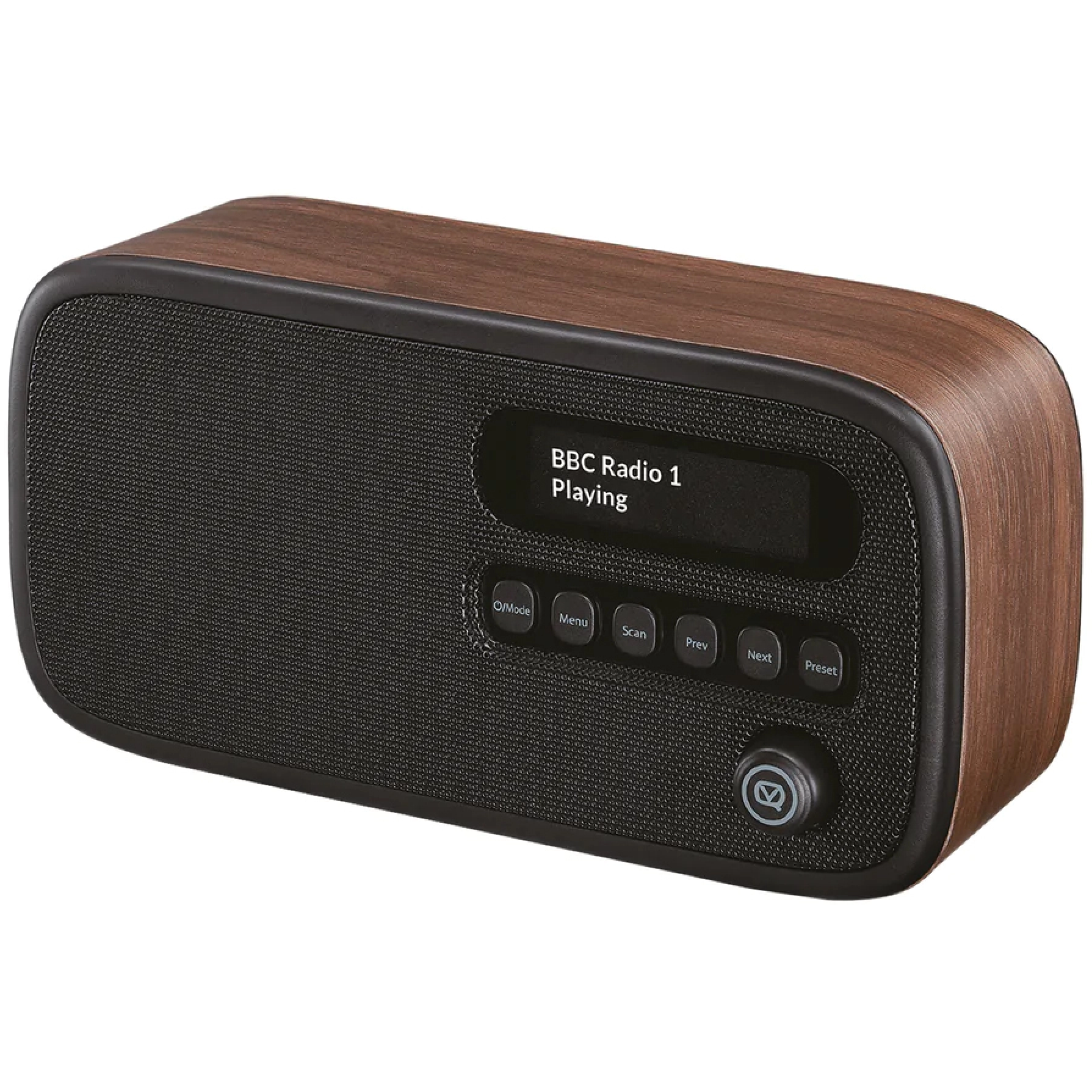 5060706032182 VQ Dexter radio, valnød TV & HIFI,Lyd,DAB radioer 27900000450 VQ-DEXTER-WAL