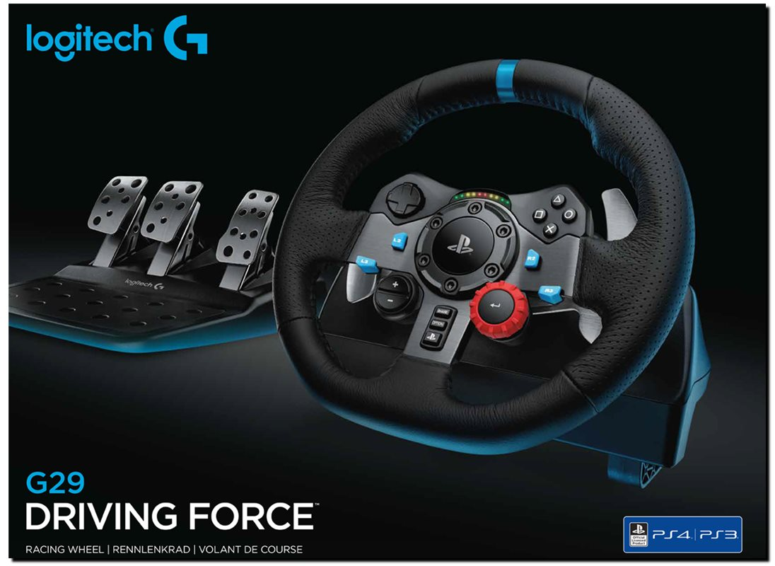 5099206057302 Logitech G29 Driving Force Sort - Rat og pedaler Computer & IT,Gaming,Rat og pedaler 14600004405 941-000112