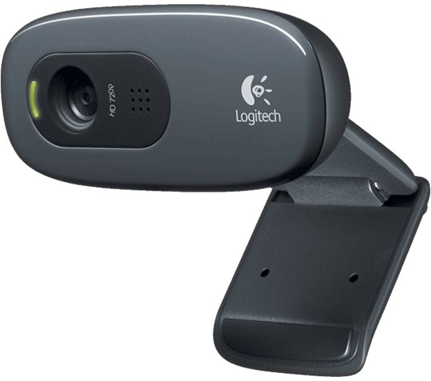 5099206064201 Logitech HD Webcam C270 1280 x 720 Webkamera Fortrådet - Web Computer & IT,Tilbehør computer & IT,Webkameraer 14600000342 960-001063