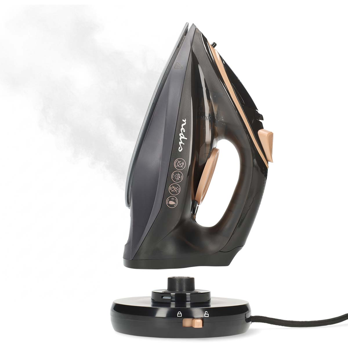 5412810469970 Nedis IRONCL250 ledningsfrit dampstrygejern Hus & Have,Tøjbehandling,Strygejern 5800000480 IRONCL250