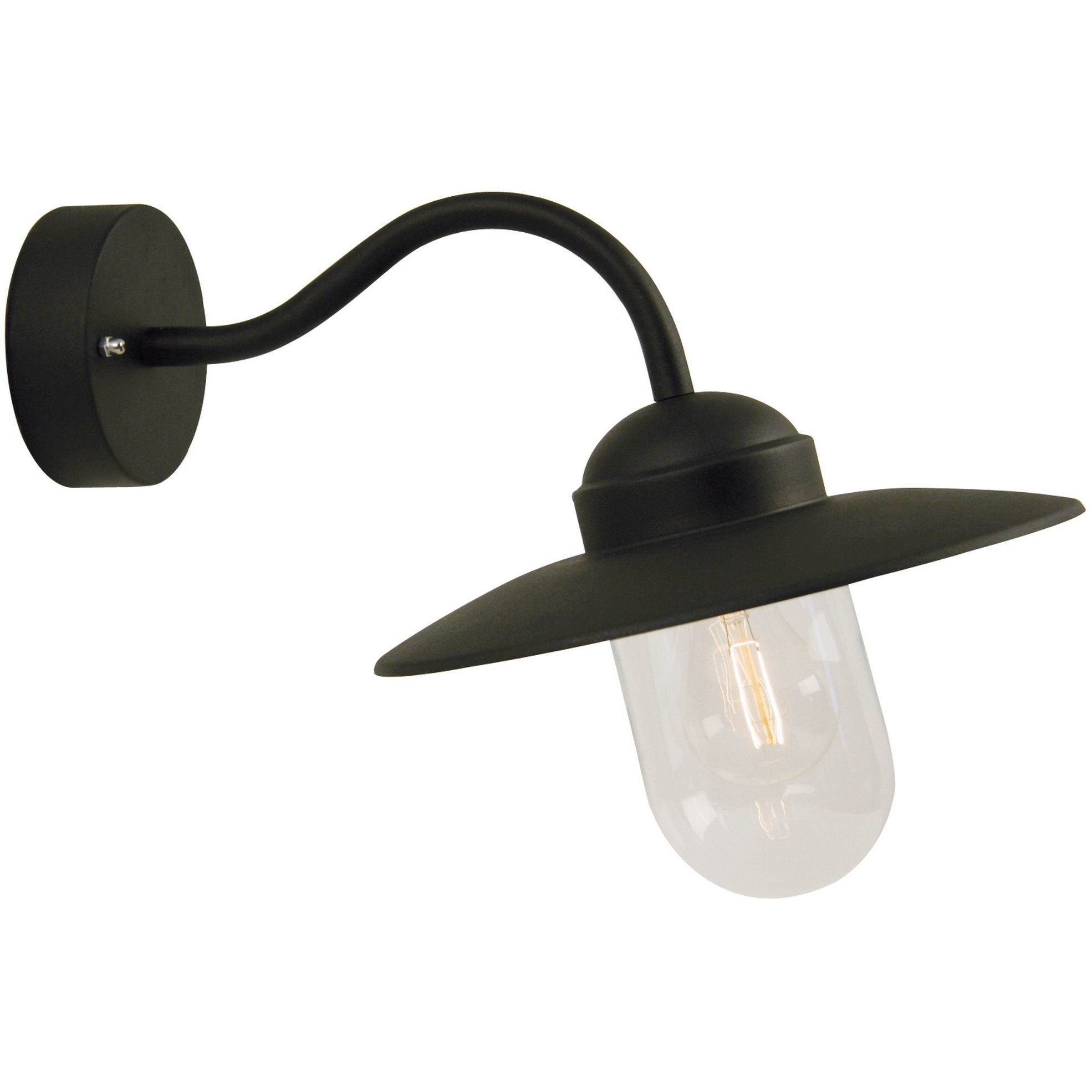 5701581004047 Nordlux Luxembourg sort udendørs væglampe Lamper,Udendørs- lamper,Udendørslamper 87109000415 Luxembourg