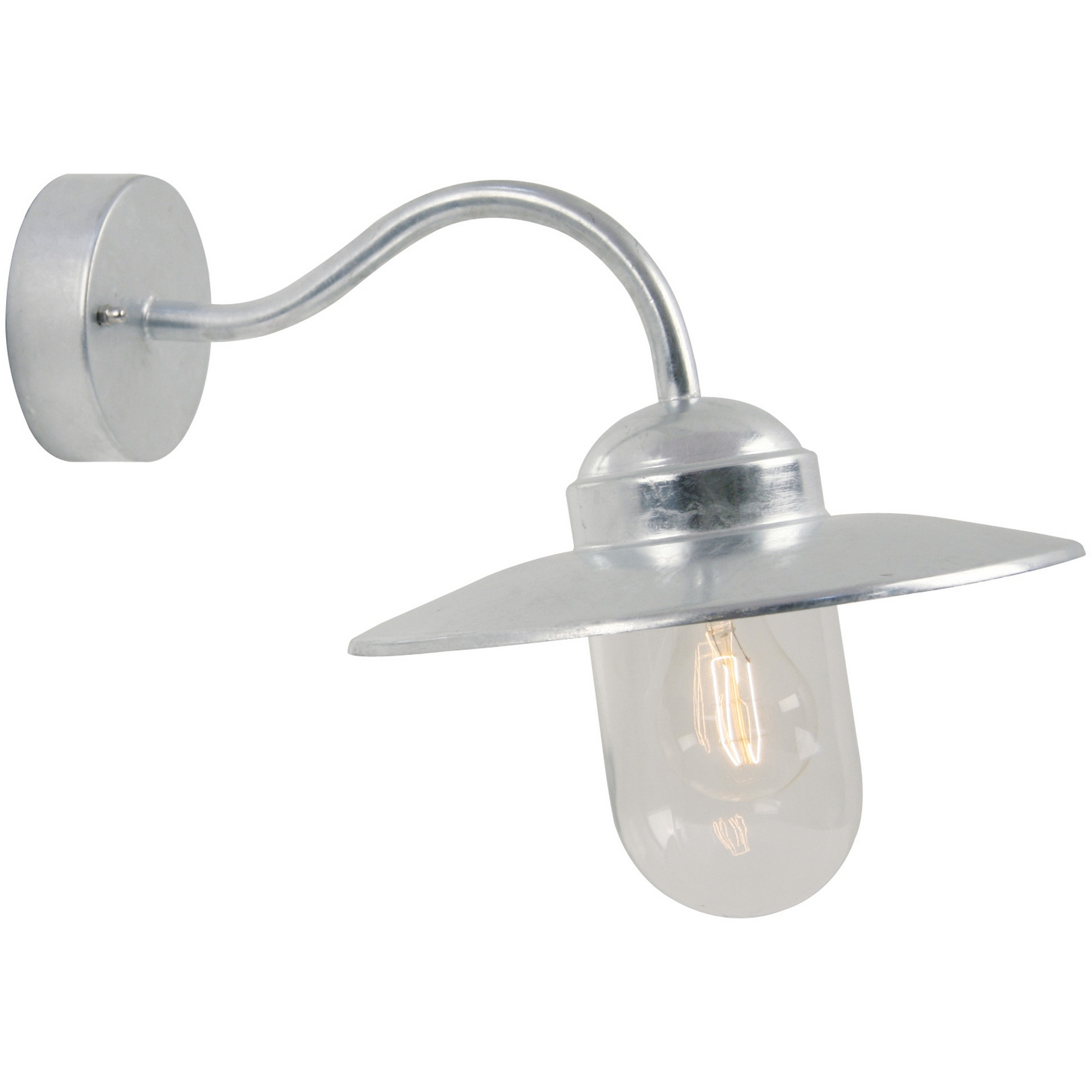 5701581020054 Nordlux Luxembourg sensor galvaniseret udendørs væglampe Lamper,Udendørs- lamper,Udendørslamper 87100015500 Luxembourg