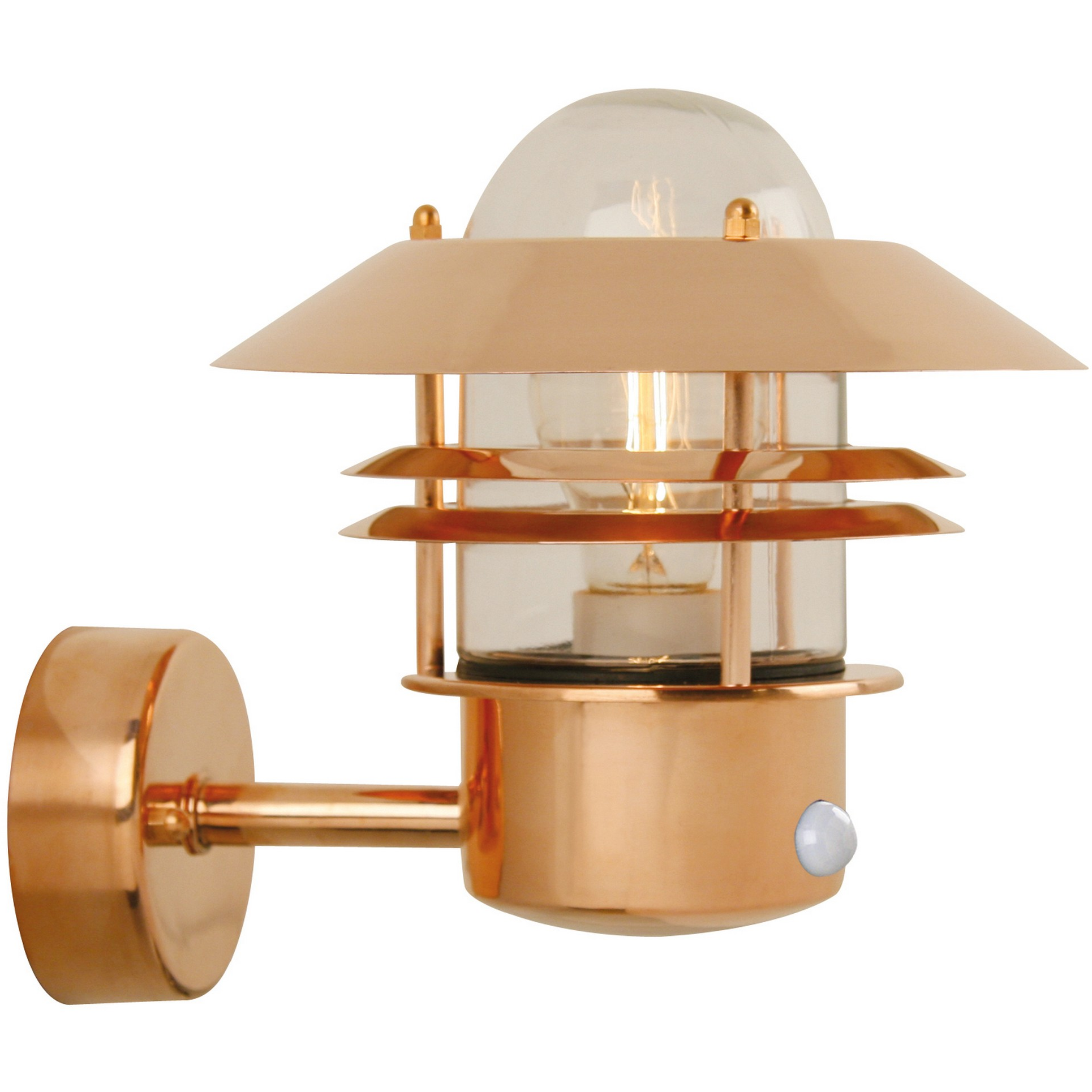 5701581118041 Nordlux Blokhus kobber væglampe Lamper,Udendørs- lamper,Udendørslamper 87109000440 Blokhus
