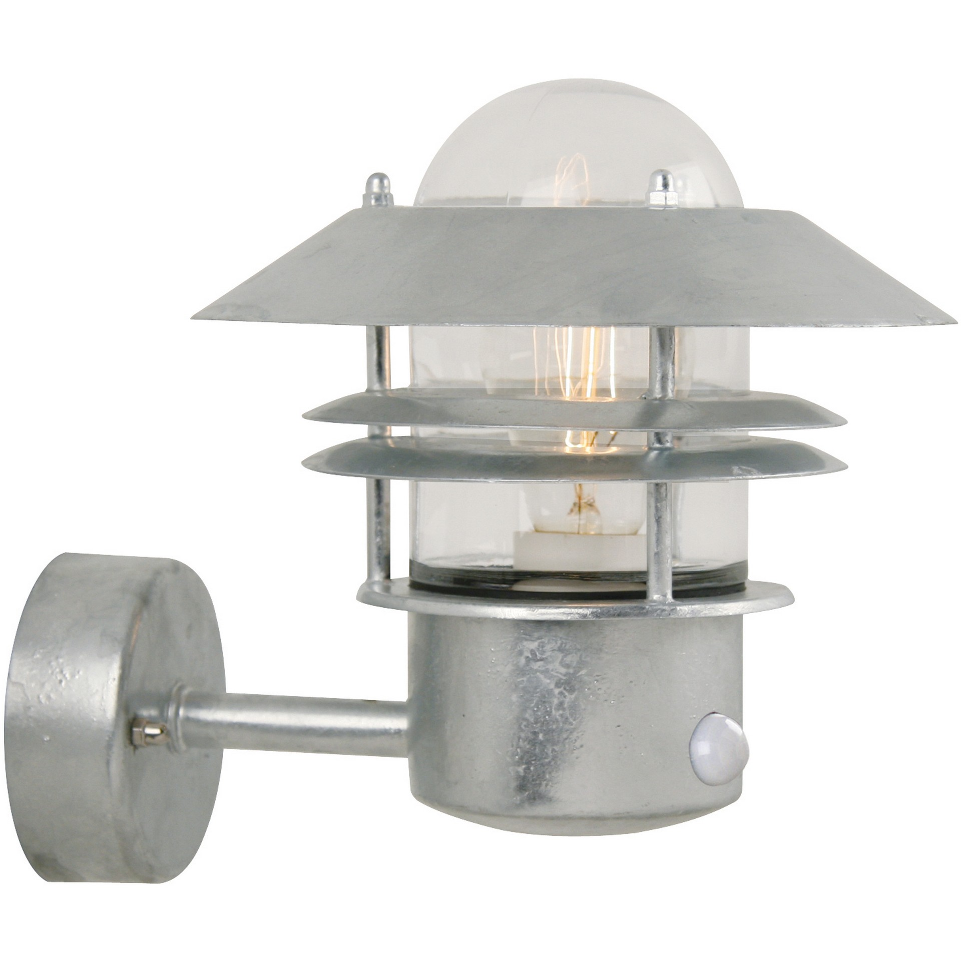5701581119048 Nordlux Blokhus galvaniseret væglampe Lamper,Udendørs- lamper,Udendørslamper 87109000189 Blokhus
