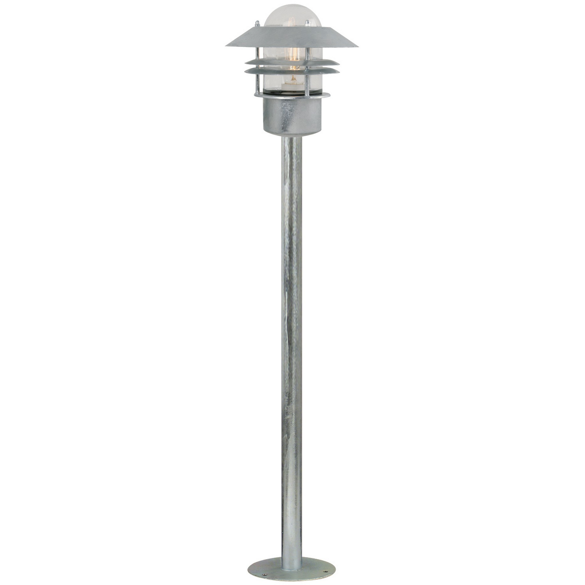 5701581124042 Nordlux Blokhus galvaniseret havelampe Lamper,Udendørs- lamper,Udendørslamper 87109000528 Blokhus