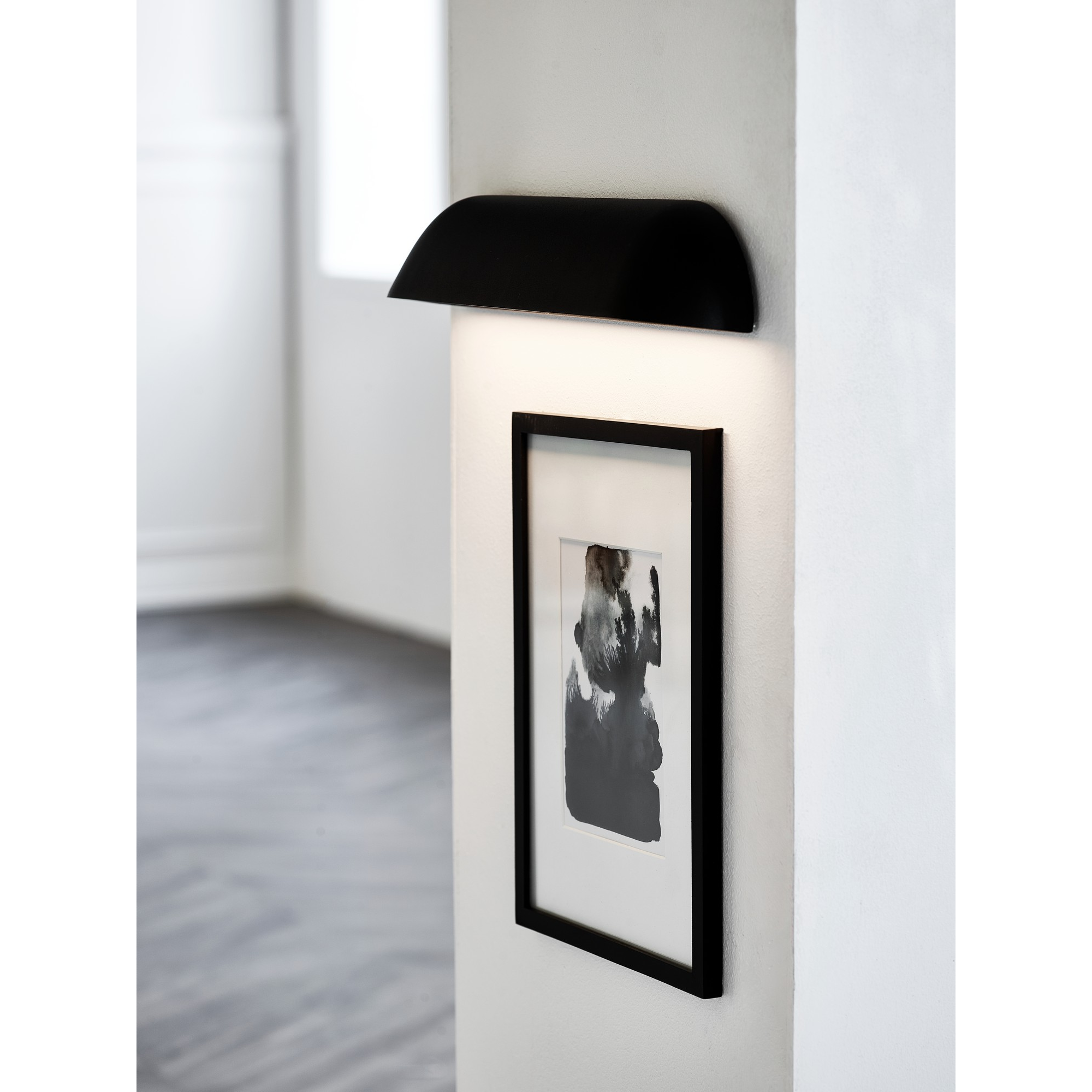 5701581341487 Nordlux Front 36 sort udendørs væglampe Lamper,Udendørs- lamper,Udendørslamper 87100910030 Front