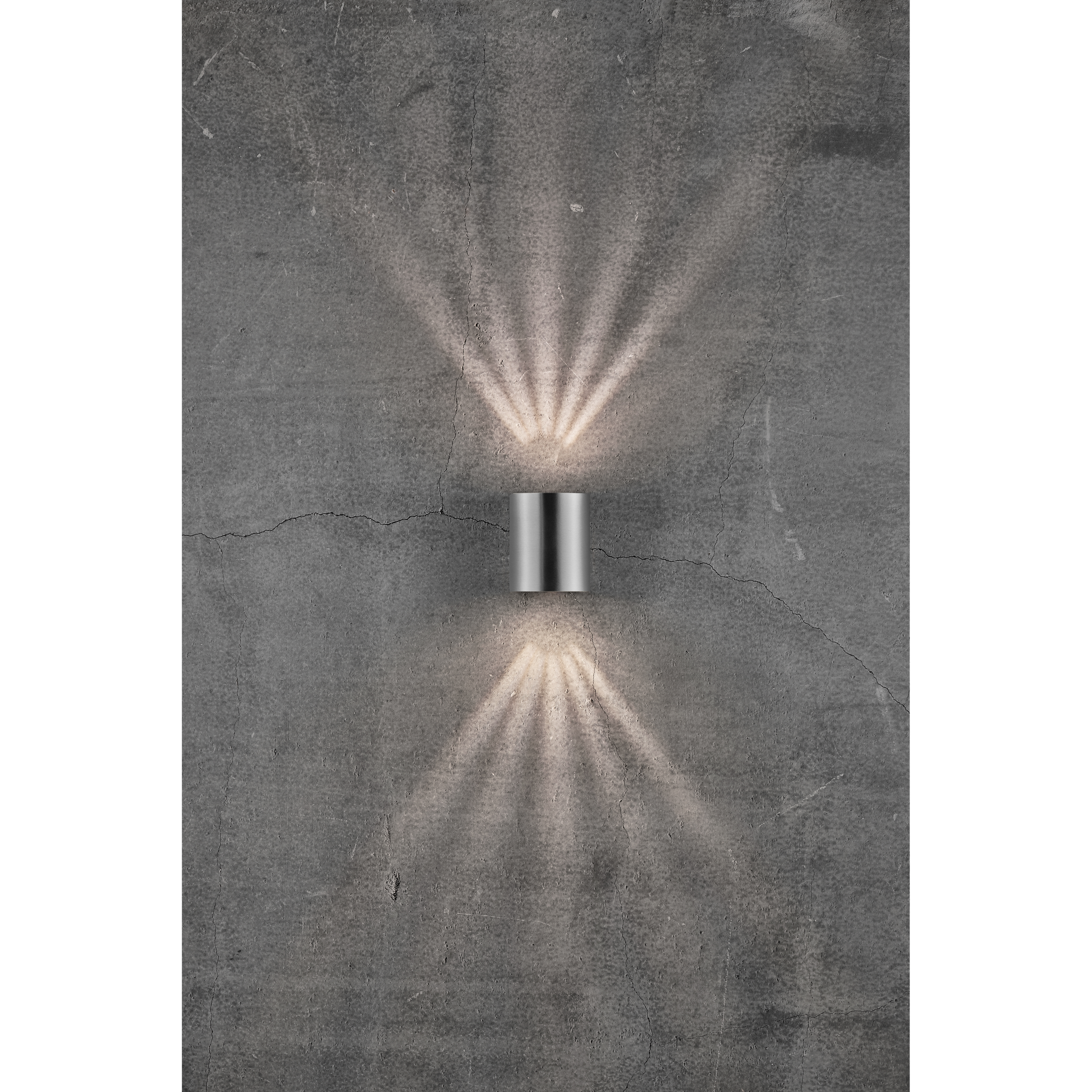 5701581482784 Nordlux Canto 2 rustfrit stål - Væglampe up/downlight Lamper,Udendørs- lamper,Udendørslamper 87100007660 Canto 2 rustfrit stål