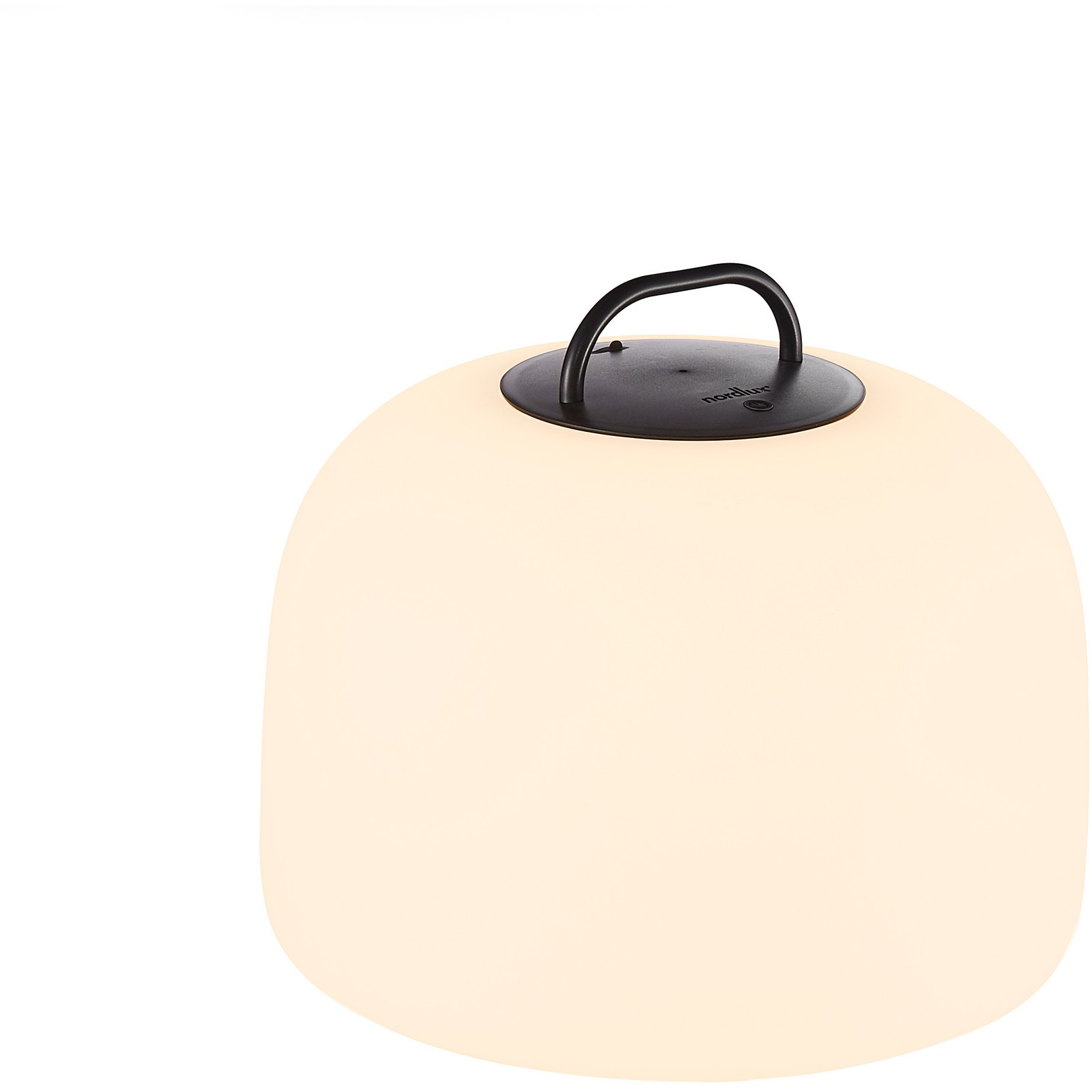 5701581496088 Nordlux Kettle To-Go 36 sort/hvid portable lampe Lamper,Bordlamper,Trådløse bordlamper 87100012970 2018013003