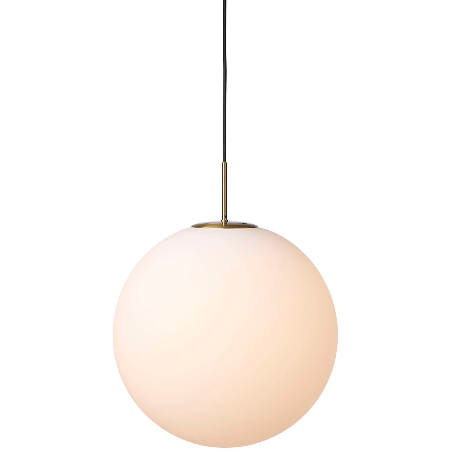 5703701467657 Nielsen Light Cafe Nora Ø40 opal/messing pendel Lamper,Pendler-/ Hængelamper,Pendler/Hængelamper 80900009550 Cafe Nora