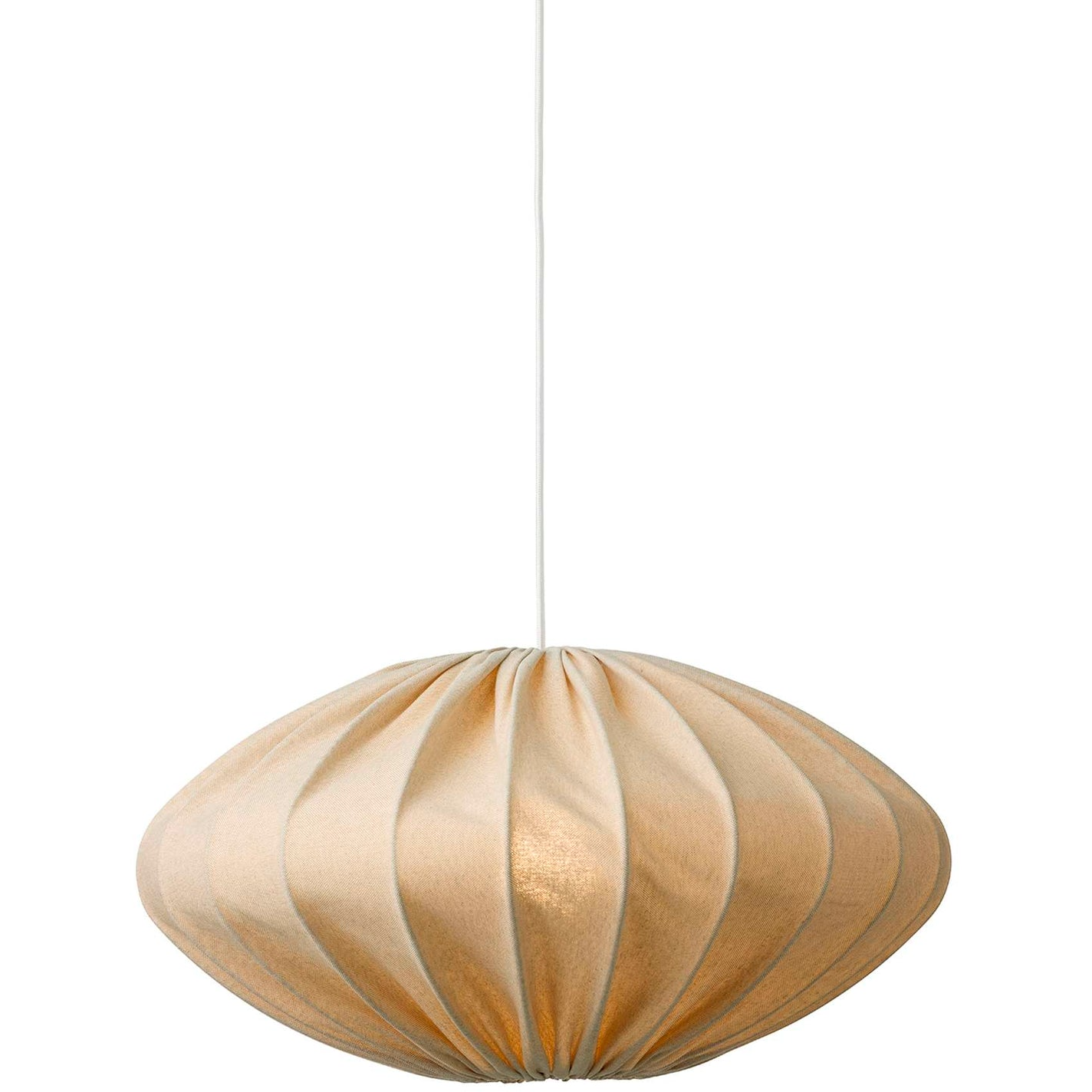 5703701480342 Nielsen Light Jasmin ellipse Ø50 sand pendel Lamper,Pendler-/ Hængelamper,Pendler/Hængelamper 80900009610 Jasmin