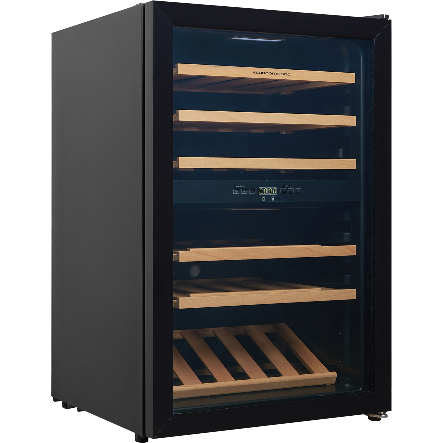 5704704015500 Scandomestic SV 452 B - Fritstående vinkøleskab Hvidevarer,Køleskabe,Fritstående vinkøleskabe 8300005860 SV 452 B