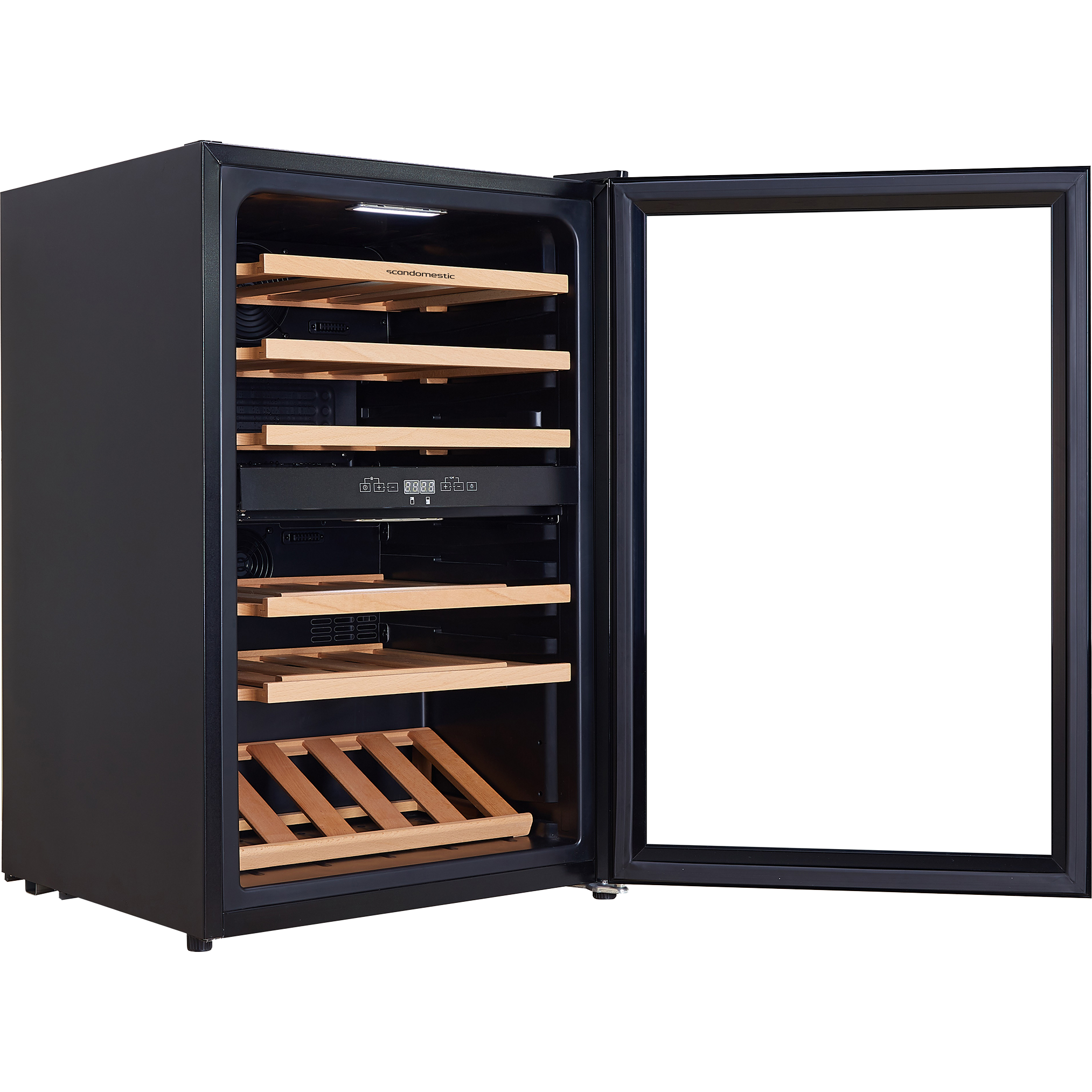 5704704015500 Scandomestic SV 452 B - Fritstående vinkøleskab Hvidevarer,Køleskabe,Fritstående vinkøleskabe 8300005860 SV 452 B