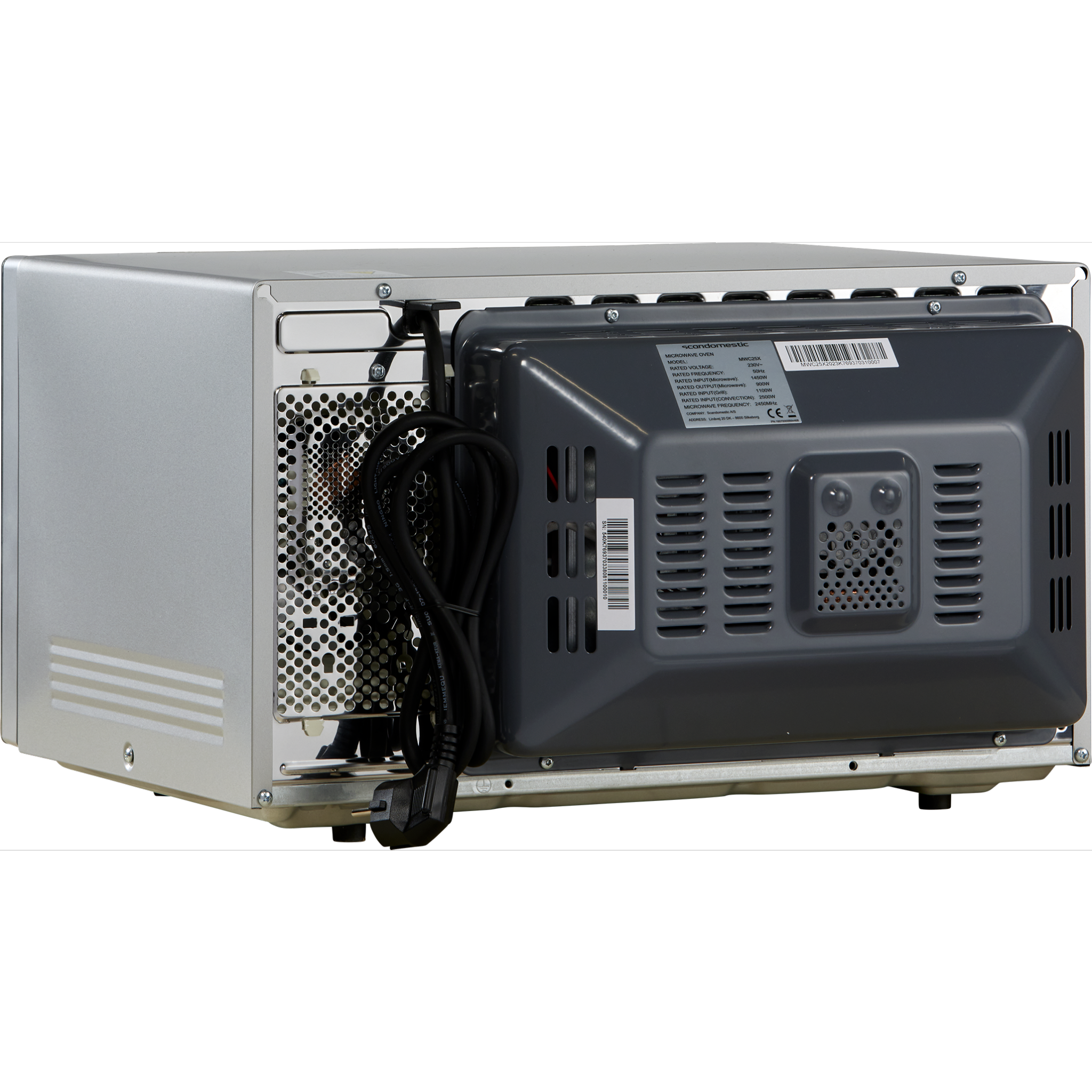5704704019973 Scandomestic MWC25X Mikro/kombiovn Hvidevarer,Ovne,Kombiovne 8300005940 MWC25X