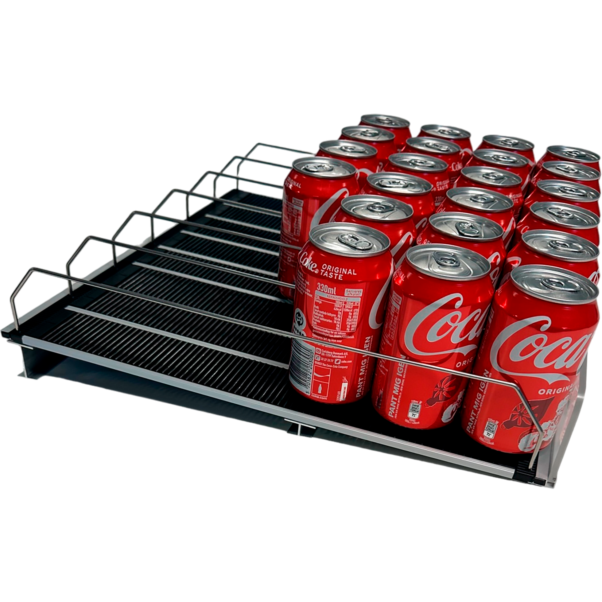 Scandomestic ACP1001 - Letrullende hylder, kasse med 5