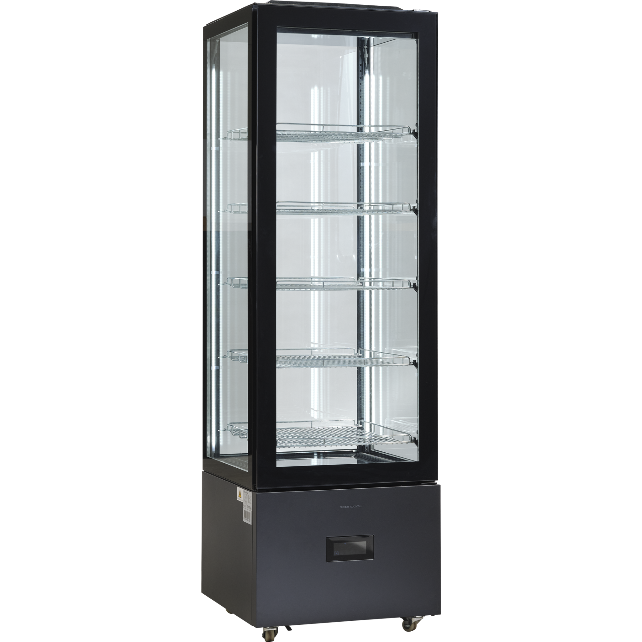 Scandomestic DC402BB - Displaykøleskab