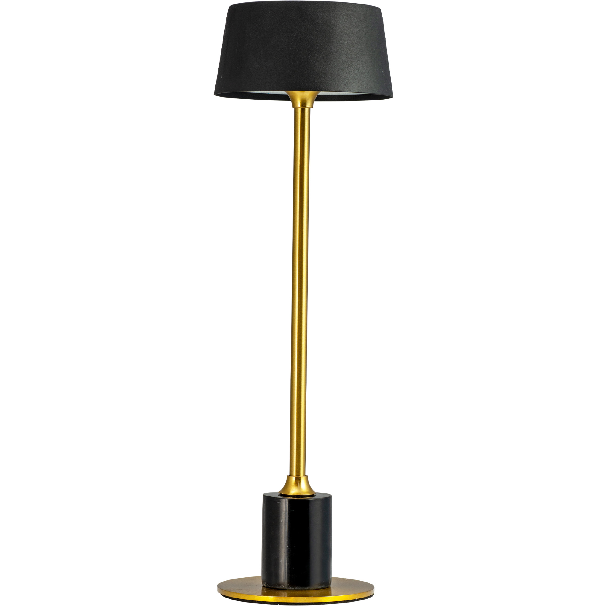 5704709050148 Dyberg Larsen Yoyo sort/messing portable bordlampe Lamper,Bordlamper,Trådløse bordlamper 89200006810 5014