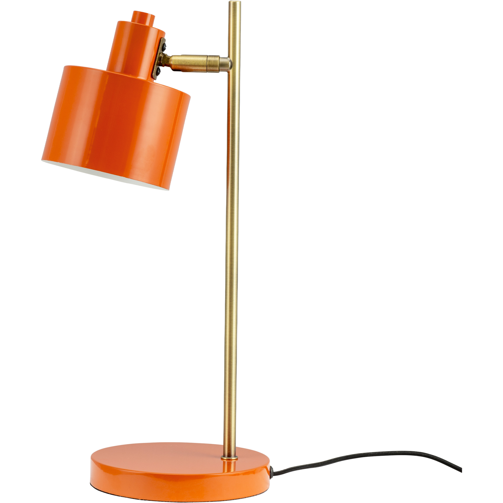 5704709071174 Dyberg Larsen Ocean orange/messing - Bordlampe Lamper,Bordlamper,Bordlamper 89200005260 7117