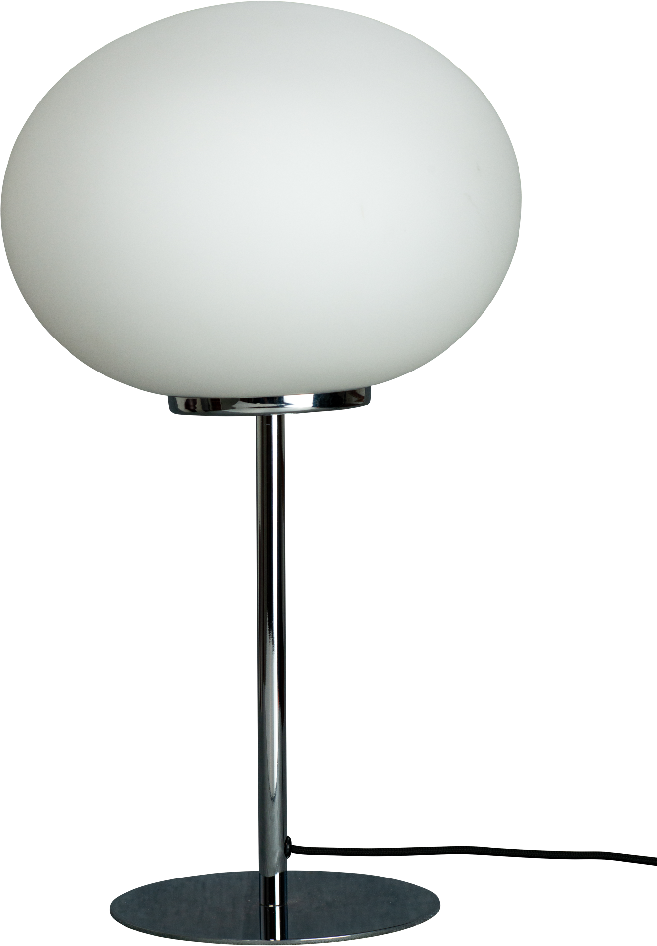 5704709072300 Dyberg Larsen Queen opal/krom 7230 - Bordlampe Lamper,Bordlamper,Bordlamper 89200003650 Queen opal/krom 7230