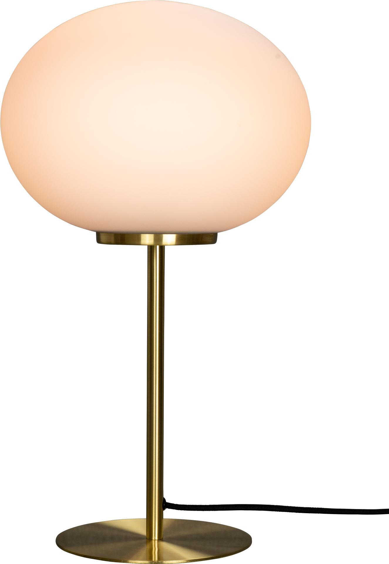 5704709072317 Dyberg Larsen Queen opal/messing 7231 - Bordlampe Lamper,Bordlamper,Bordlamper 89200003660 Queen opal/messing 7231