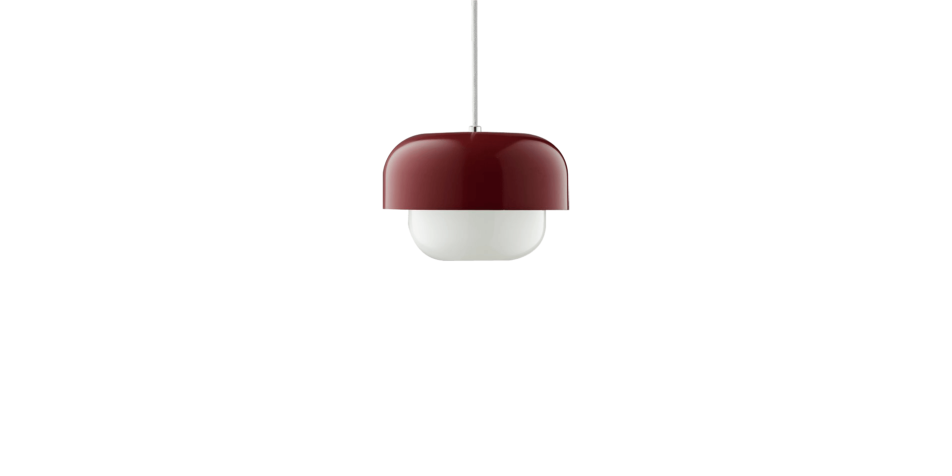 5704709080510 Dyberg Larsen Haipot mørkerød - Pendel Lamper,Pendler-/ Hængelamper,Pendler/Hængelamper 89200001320 8051