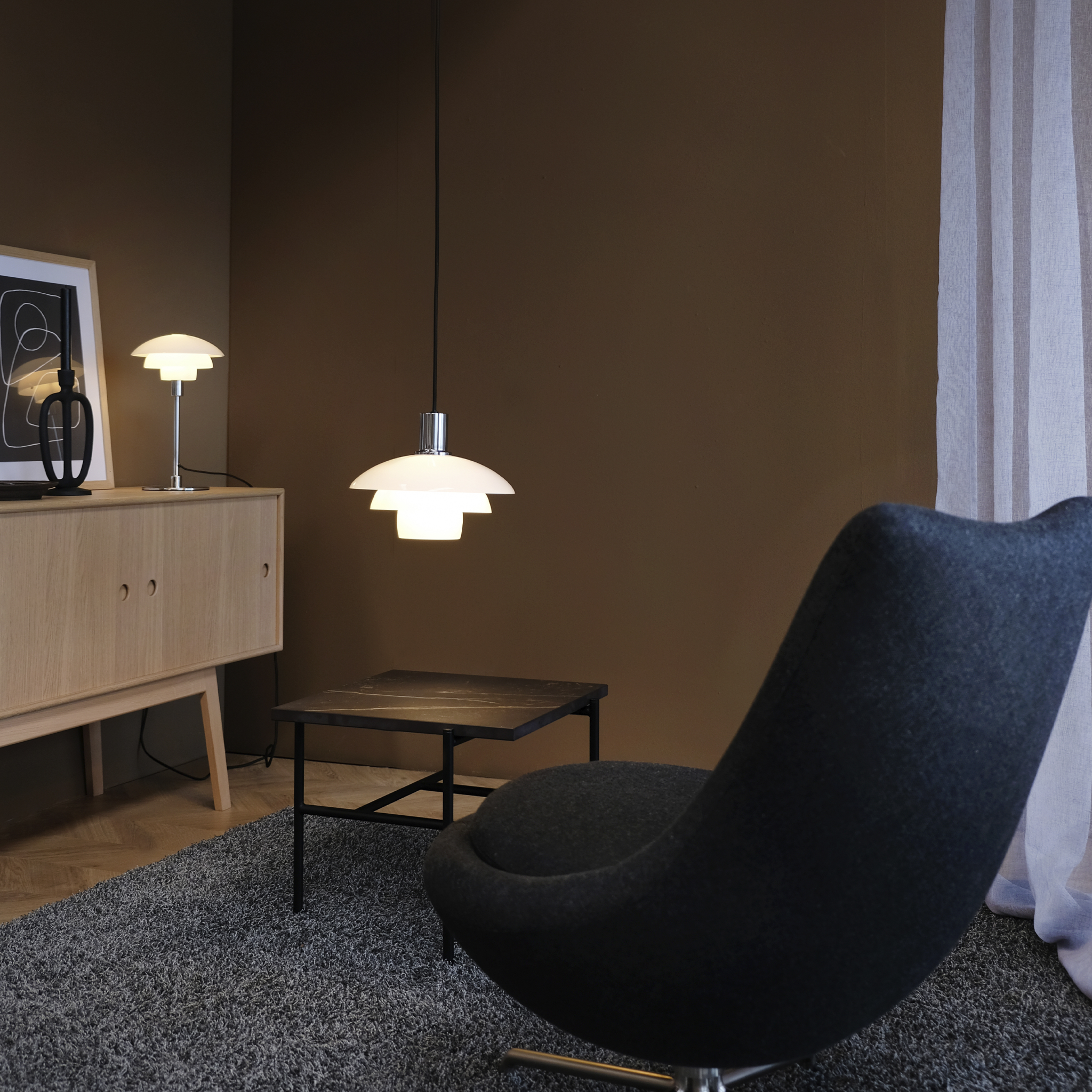 5704709082361 Dyberg Larsen Morph opal 8236 - Pendel Lamper,Pendler-/ Hængelamper,Pendler/Hængelamper 89200004820 Morph opal 8236