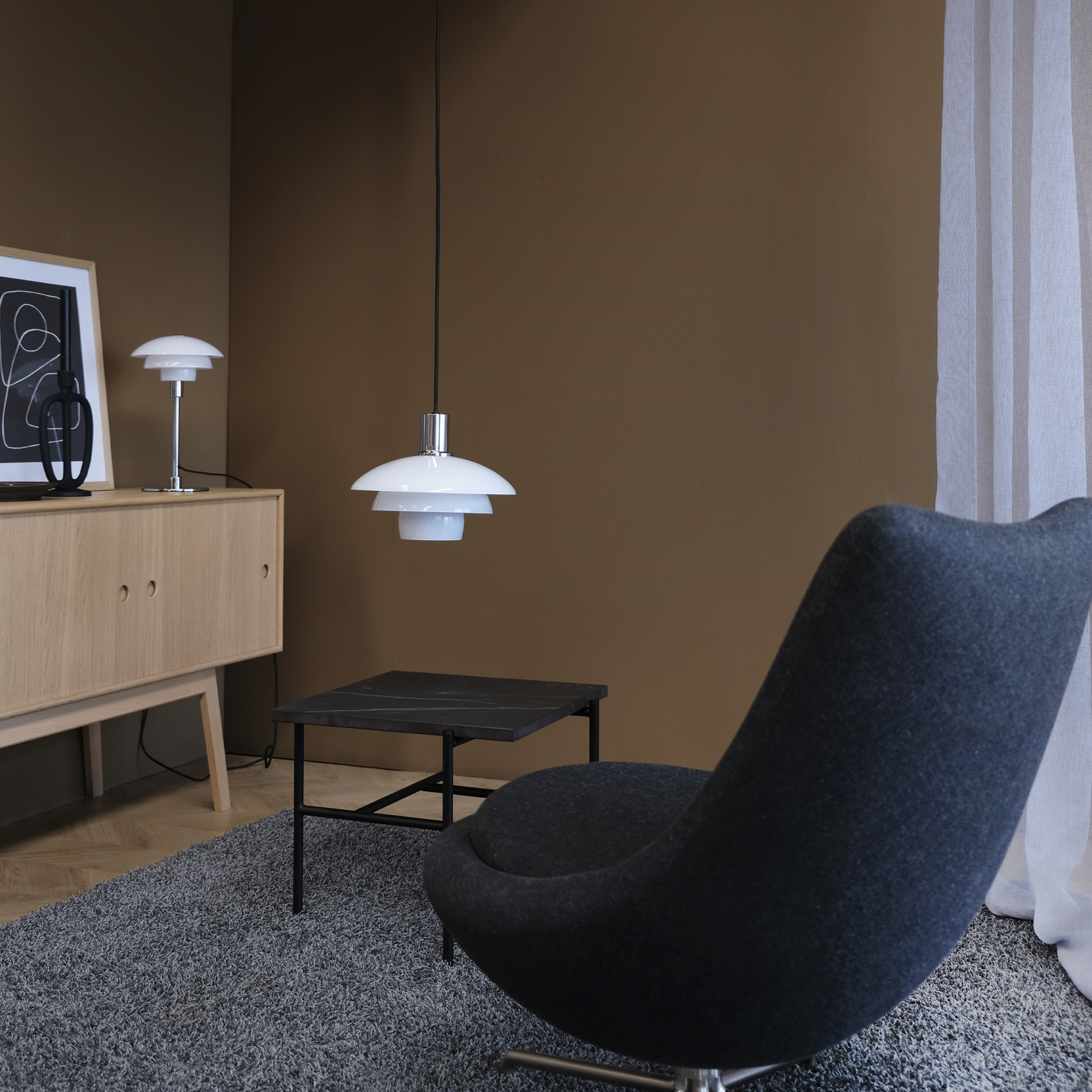 5704709082385 Dyberg Larsen Morph opal 8238 - Pendel Lamper,Pendler-/ Hængelamper,Pendler/Hængelamper 89200004830 Morph opal 8238