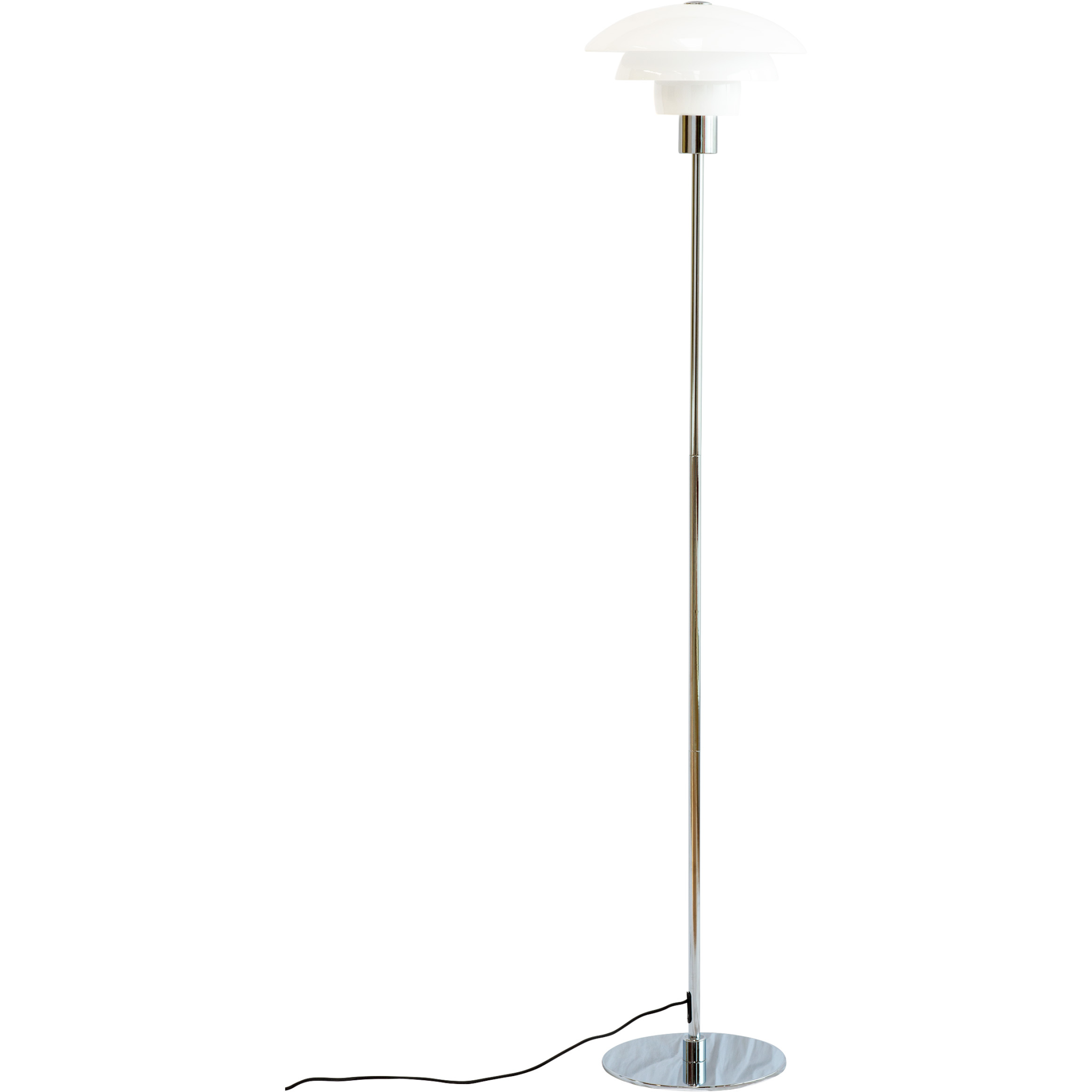 5704709082392 Dyberg Larsen Morph opal/krom gulvlampe Lamper,Gulvlamper,Gulvlamper 89200008010 8239