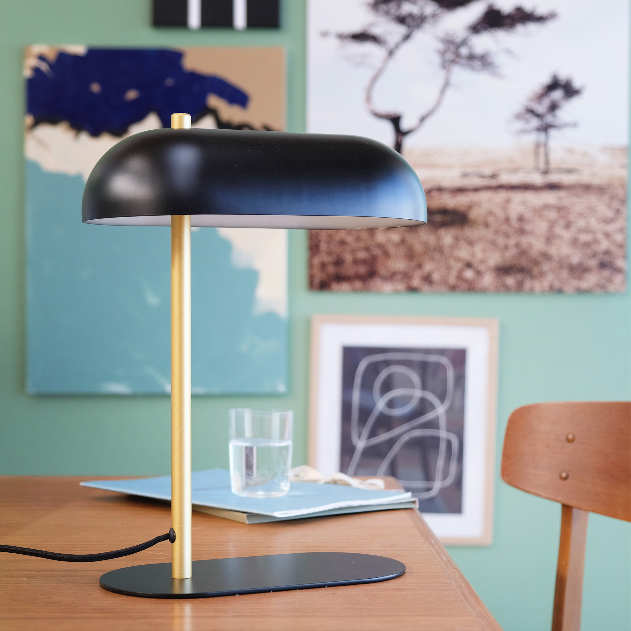 5704709091233 Dyberg Larsen Arch 9123 - Bordlampe Lamper,Bordlamper,Bordlamper 89200005580 9123