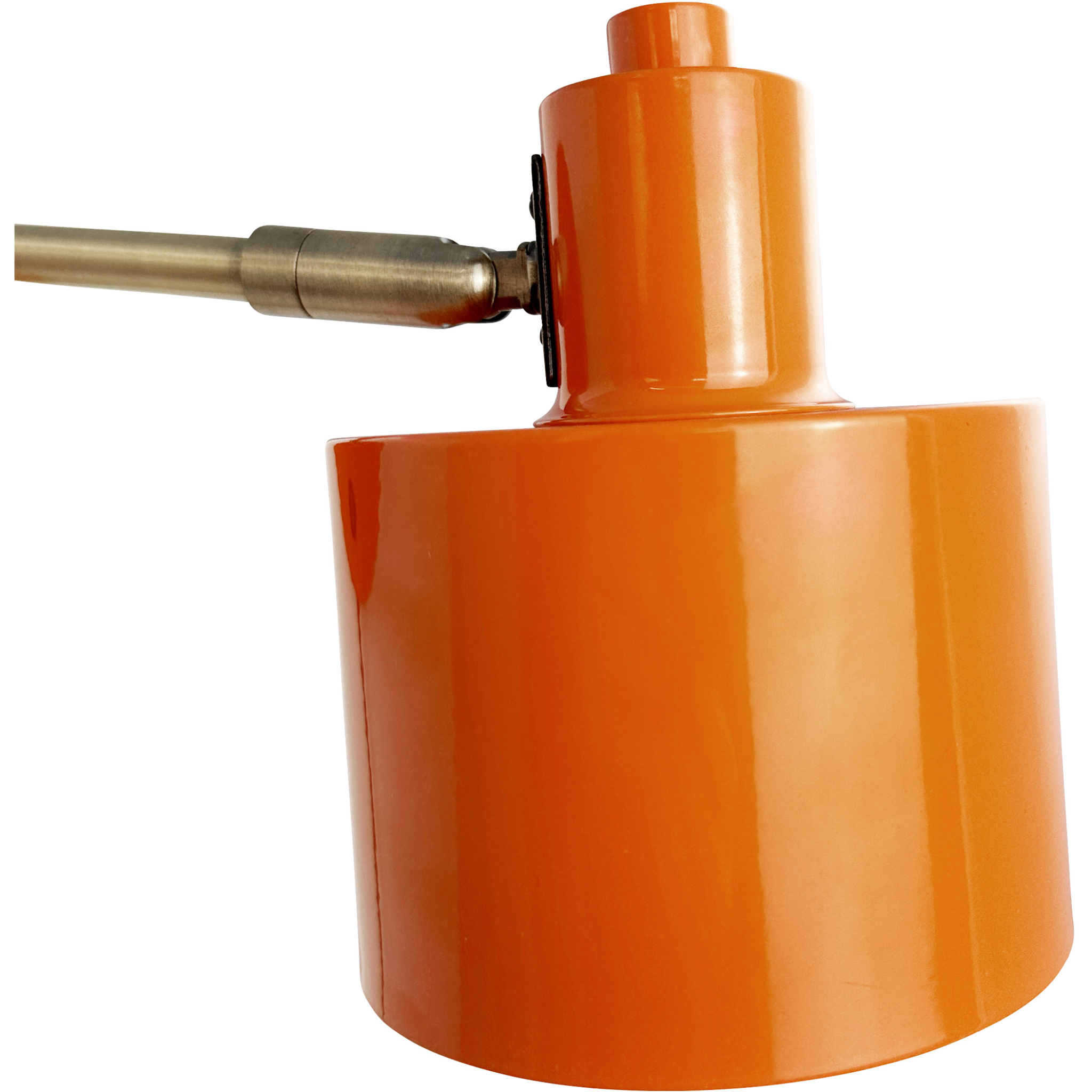 5704709091912 Dyberg Larsen Ocean orange/messing væglampe Lamper,Væglamper,Væglamper 89200008110 Ocean