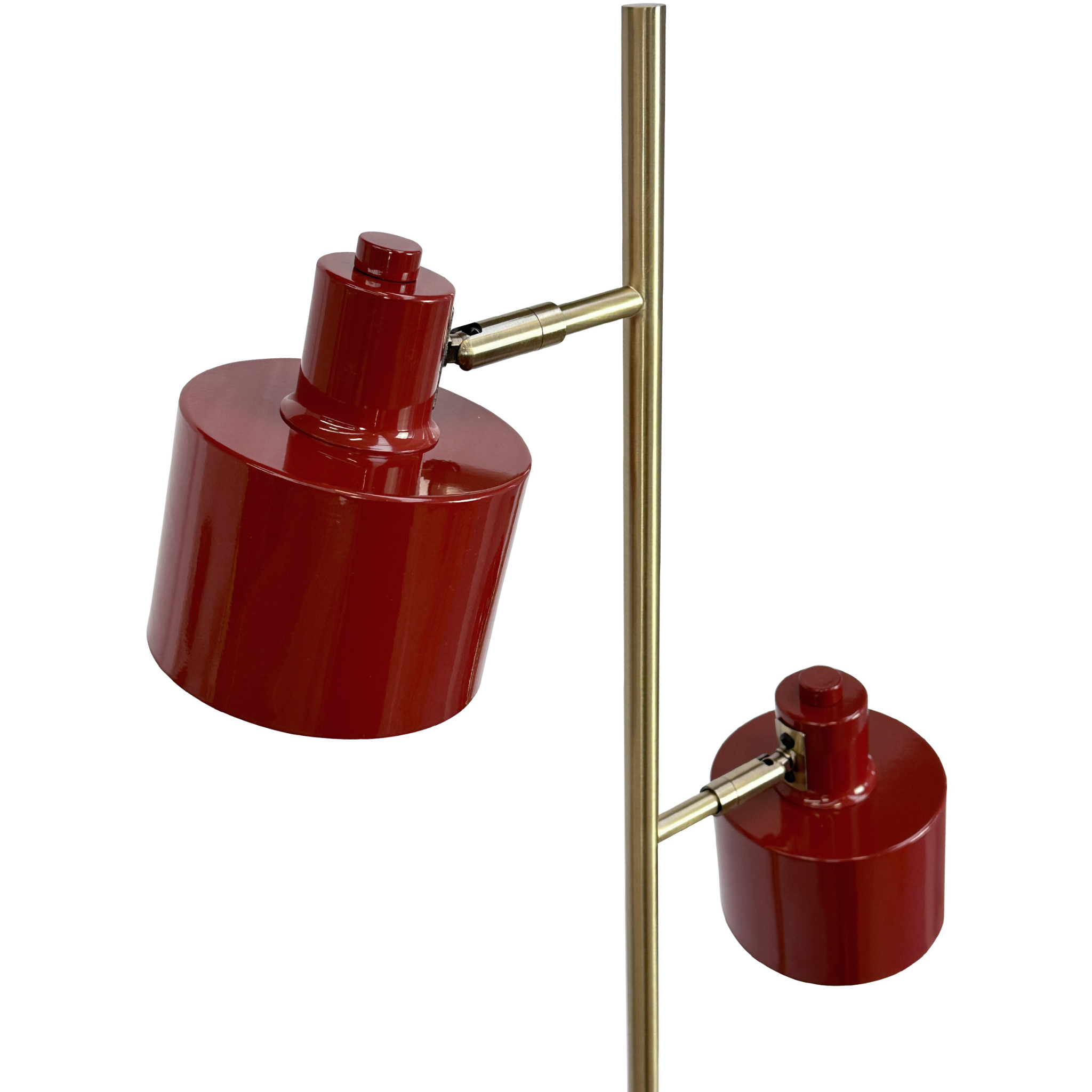 5704709092612 Dyberg Larsen Ocean mørkerød/messing gulvlampe Lamper,Gulvlamper,Gulvlamper 89200008060 Ocean