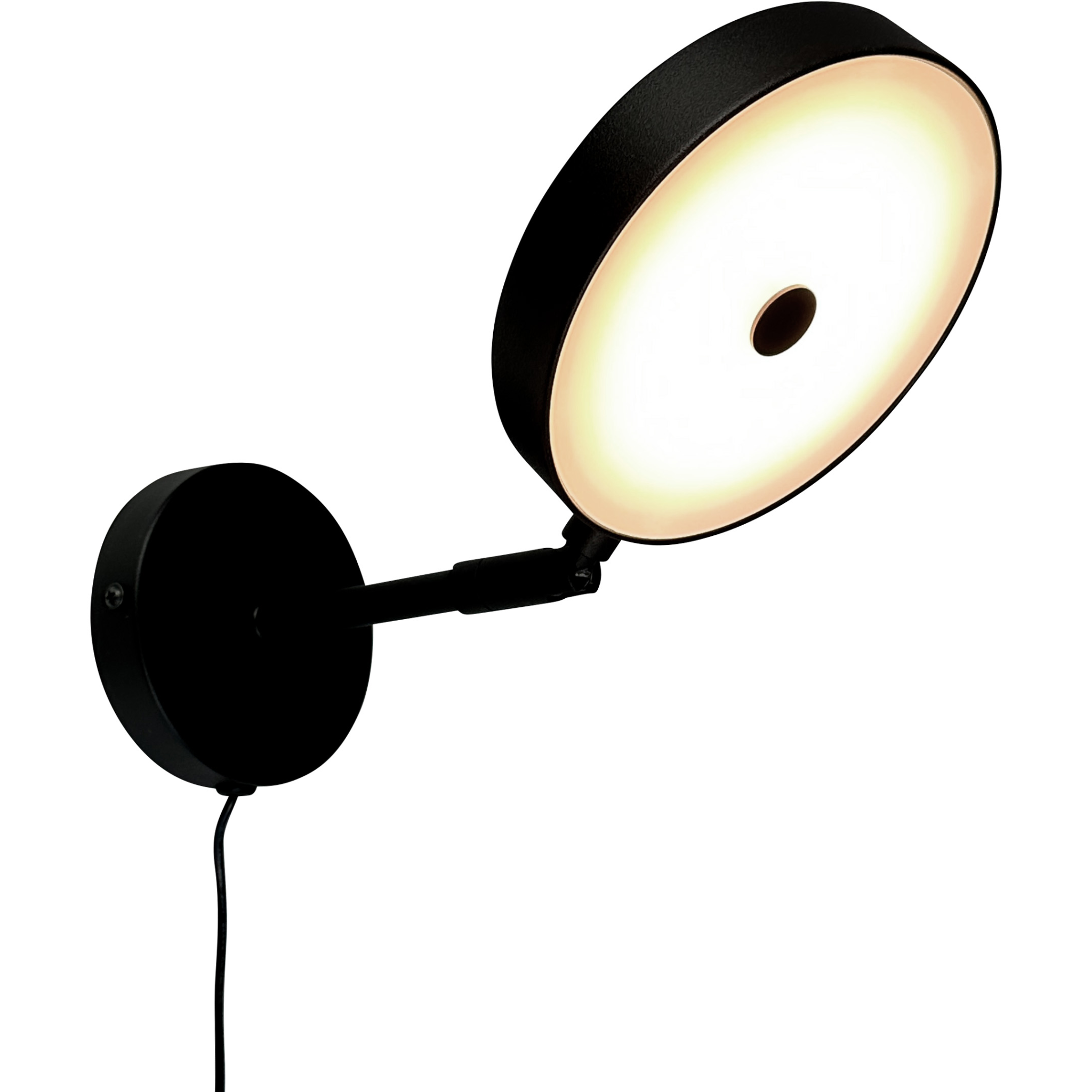 5704709092742 Dyberg Larsen Starlight sort væglampe Lamper,Væglamper,Væglamper 89200007070 9274