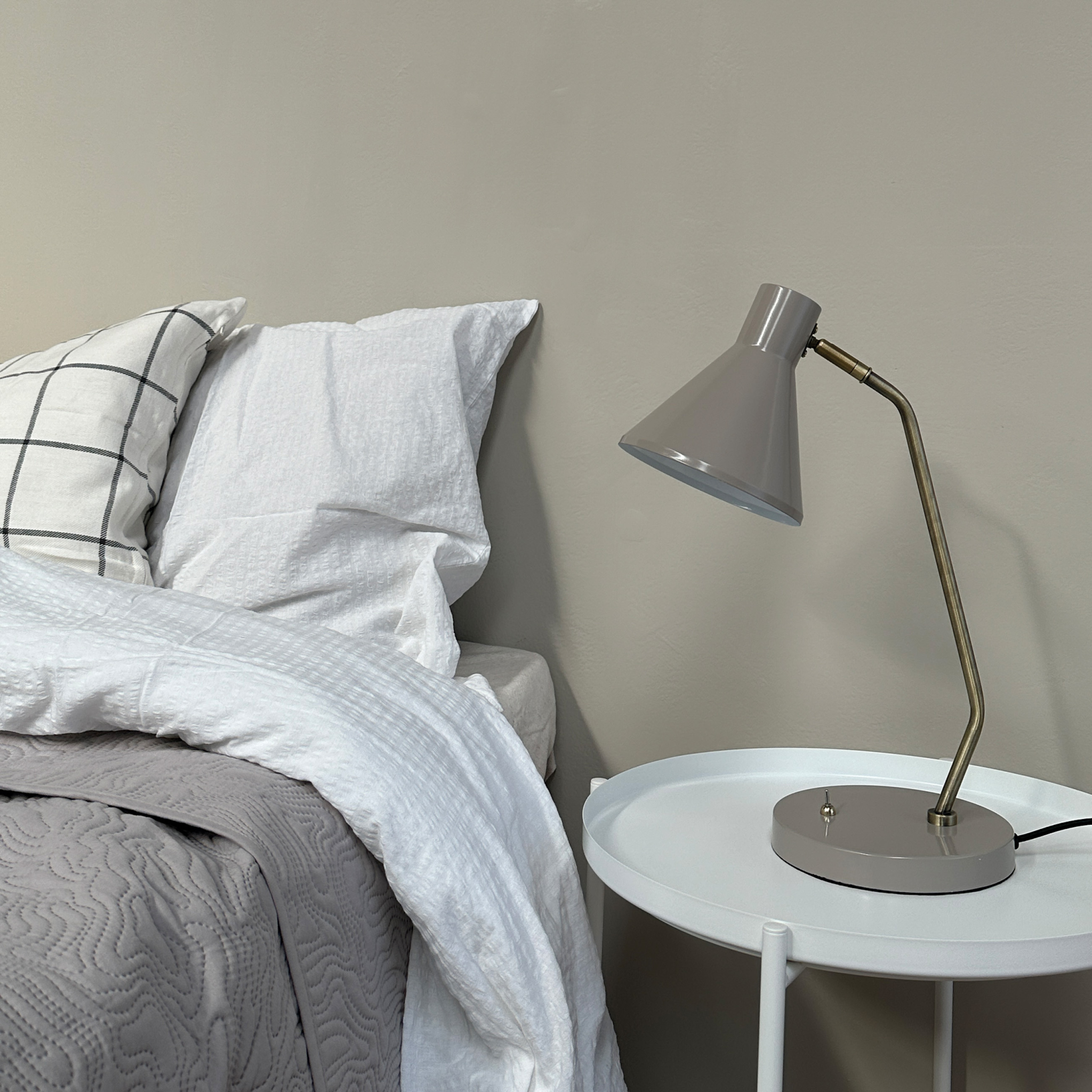 5704709093374 Dyberg Larsen Sleep brown bordlampe Lamper,Bordlamper,Bordlamper 89200006170 9337