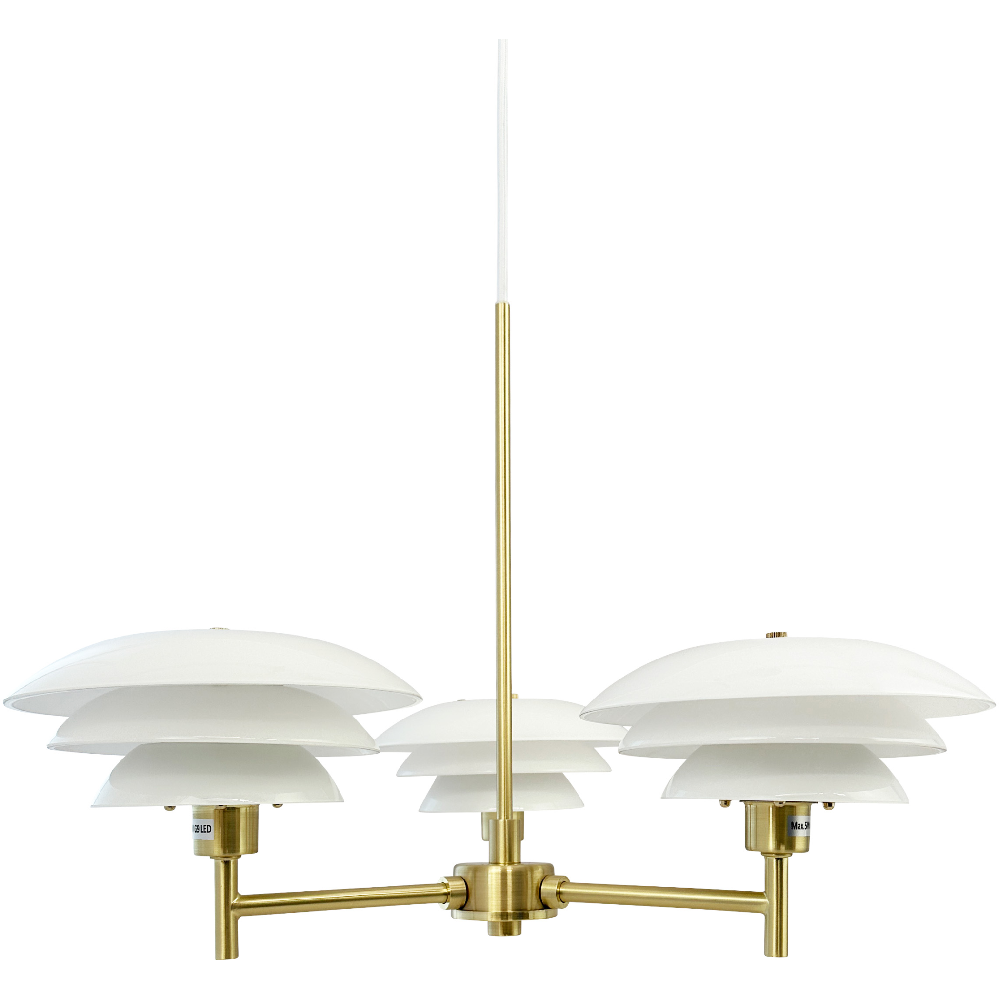 5704709093626 Dyberg Larsen  DL 20 brass  lysekrone Lamper,Lysekroner,Lysekroner 89200006550 9362